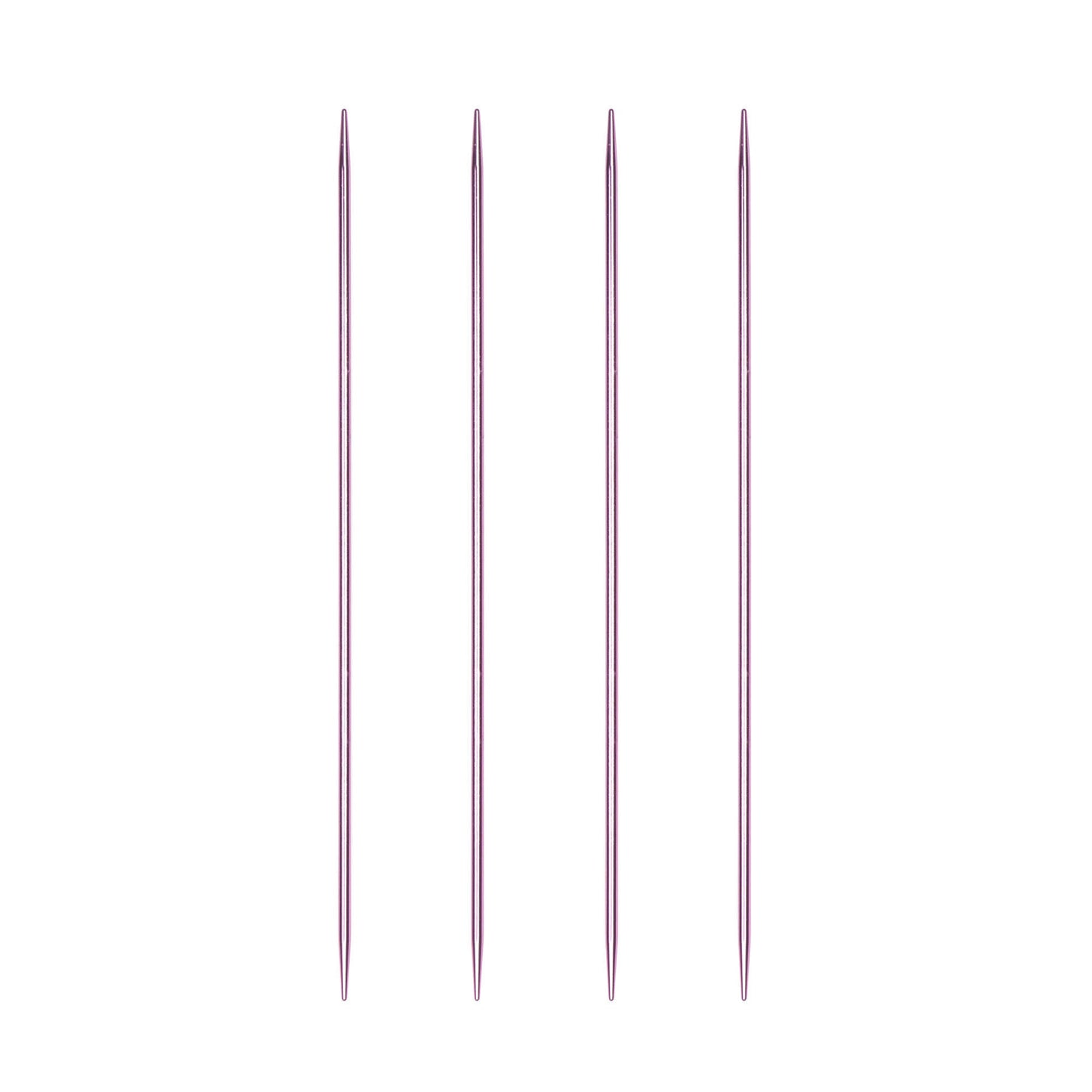 SB Silvalume 4 Pack, Double Point Knitting Needles