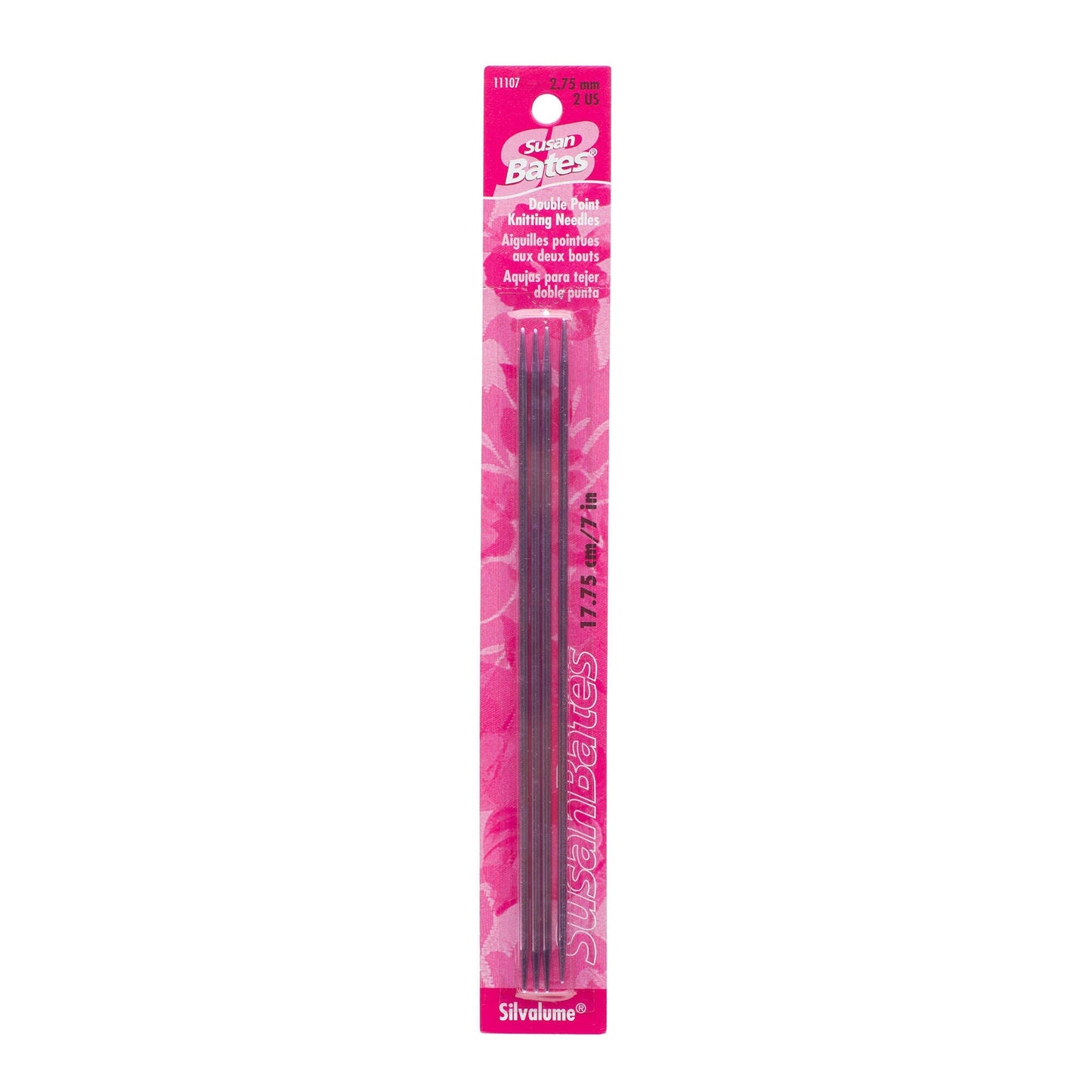 SB Silvalume 4 Pack, Double Point Knitting Needles