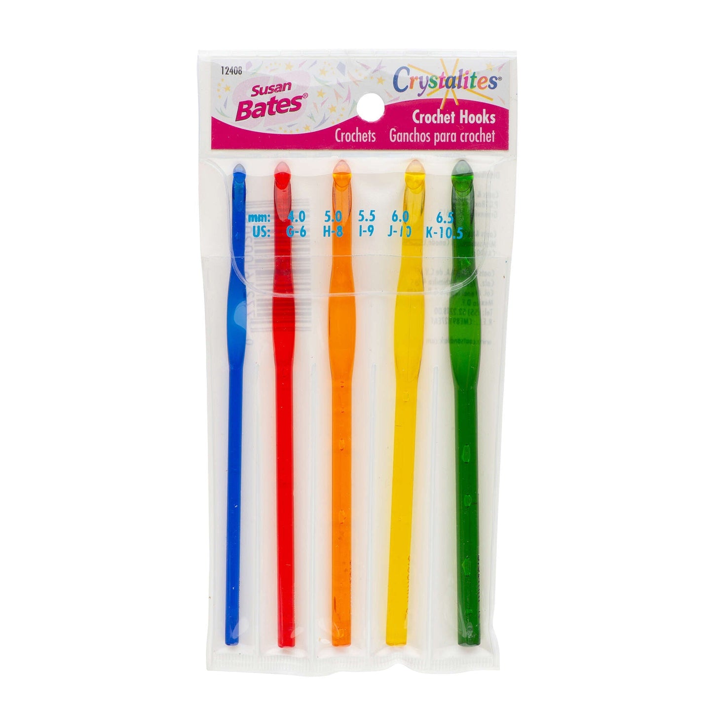 SB Crystalites Set of 5 Crochet Hooks