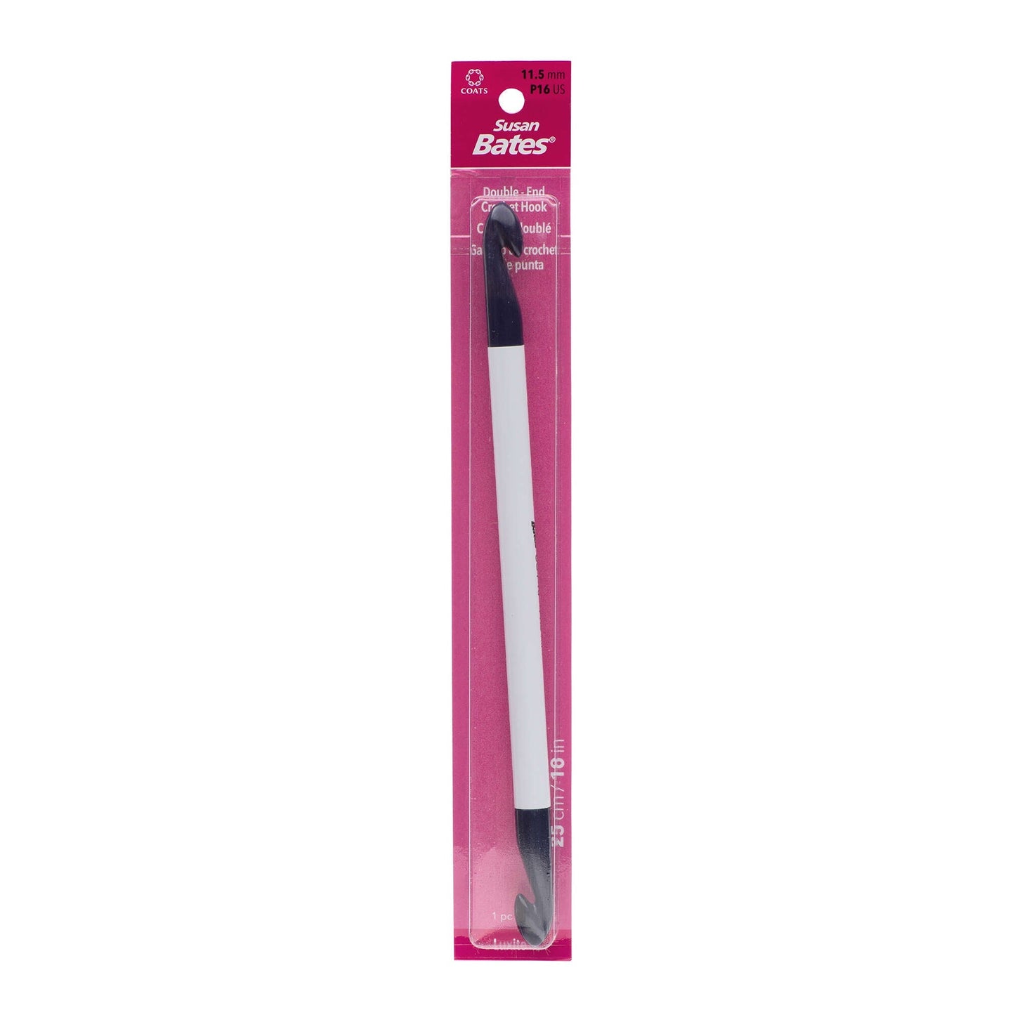 SB Luxite 10" Bulky Double-End Crochet Hook - Clearance Items