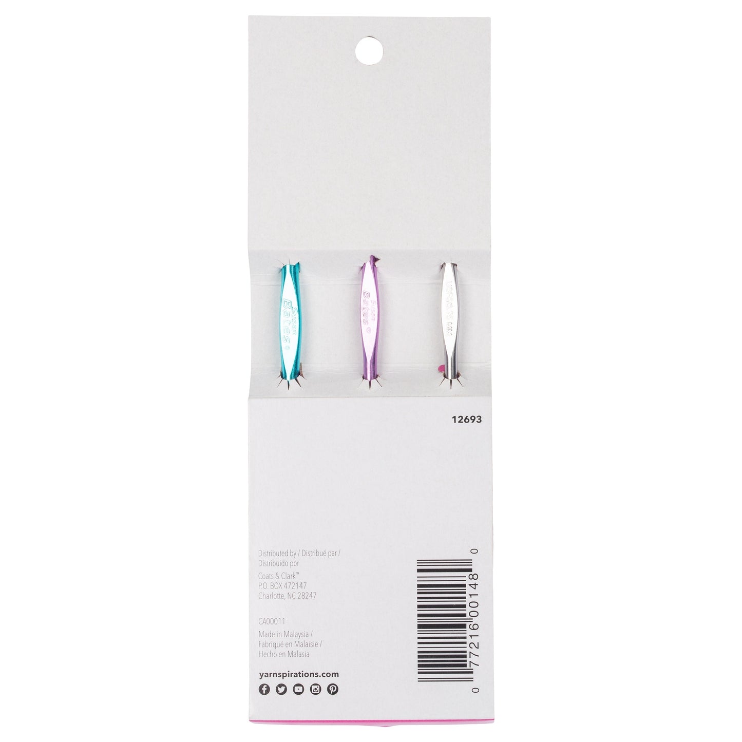 SB Soft Ergonomic Crochet Hook Set: Sizes F, G, H