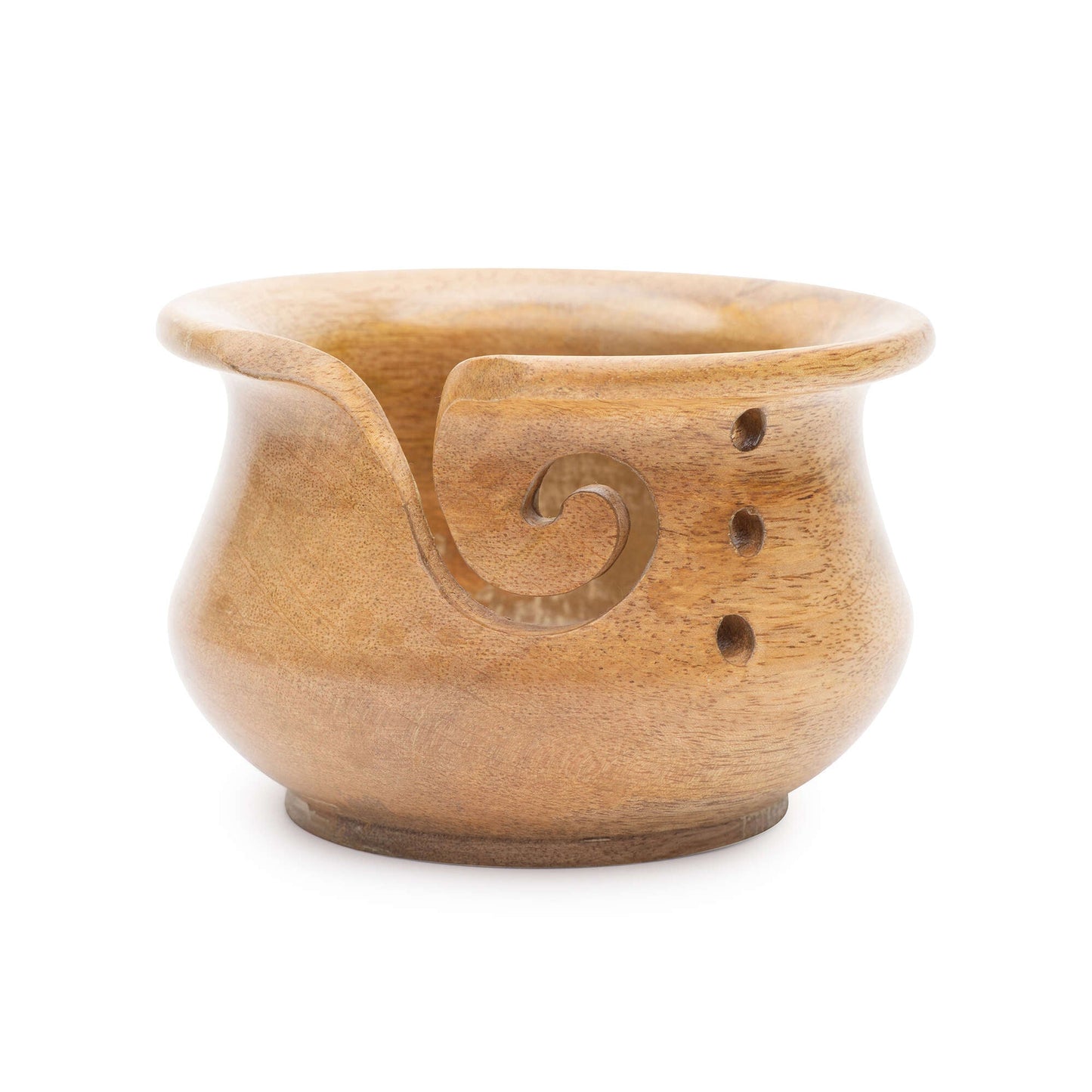 SB Wood Yarn Bowl - Clearance item
