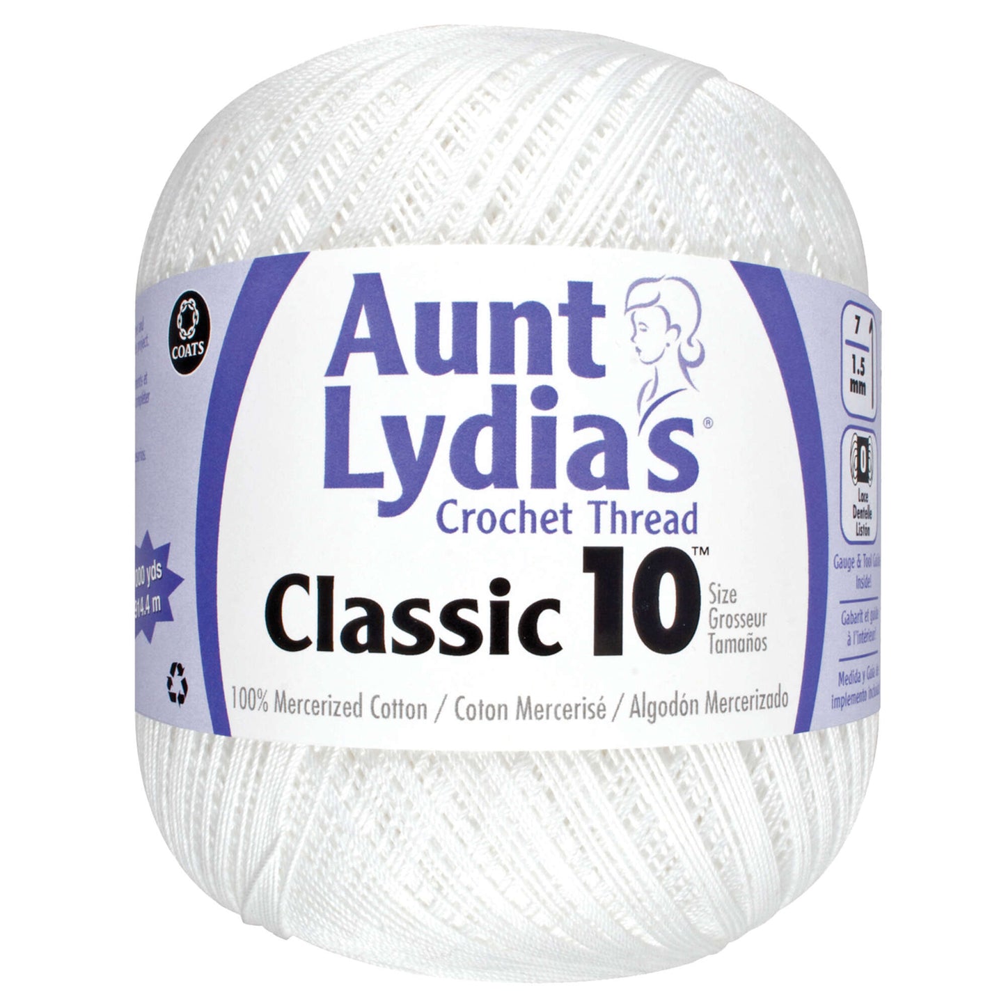 AL Classic Crochet Thread (Large) Size 10