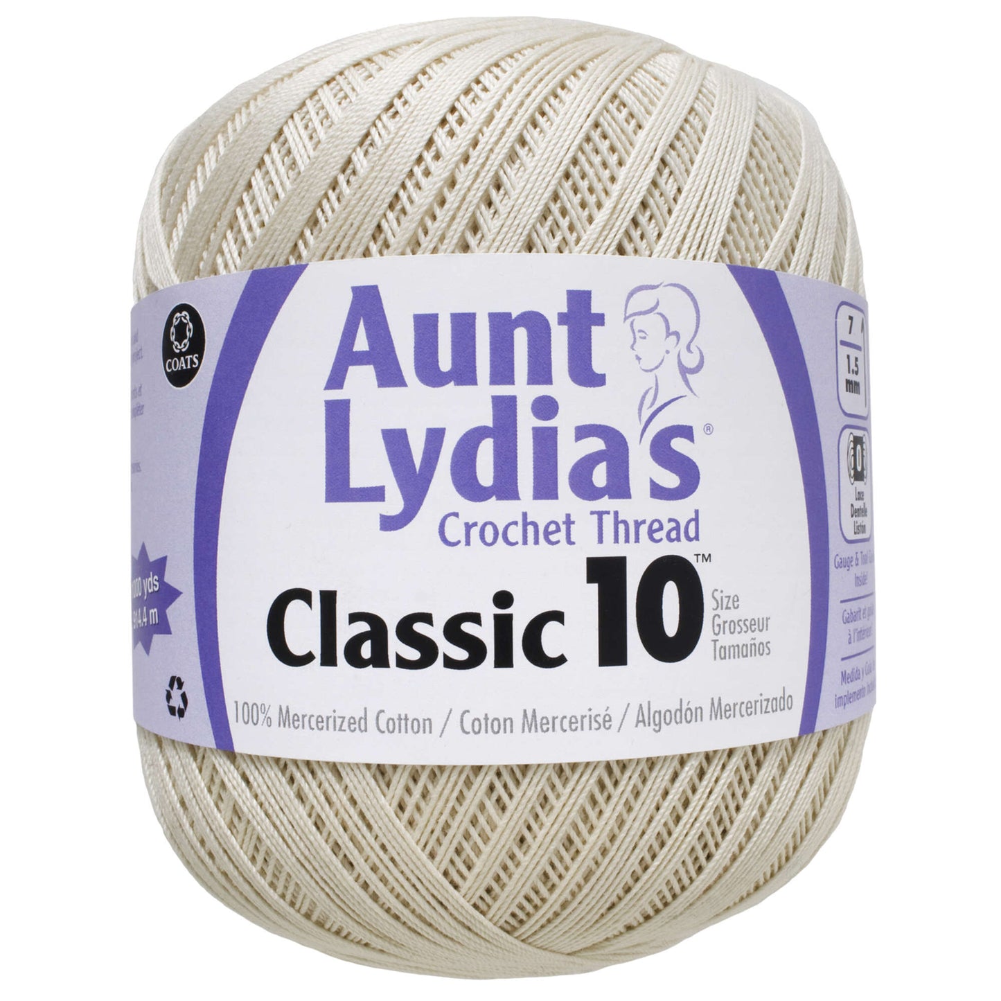 AL Classic Crochet Thread (Large) Size 10
