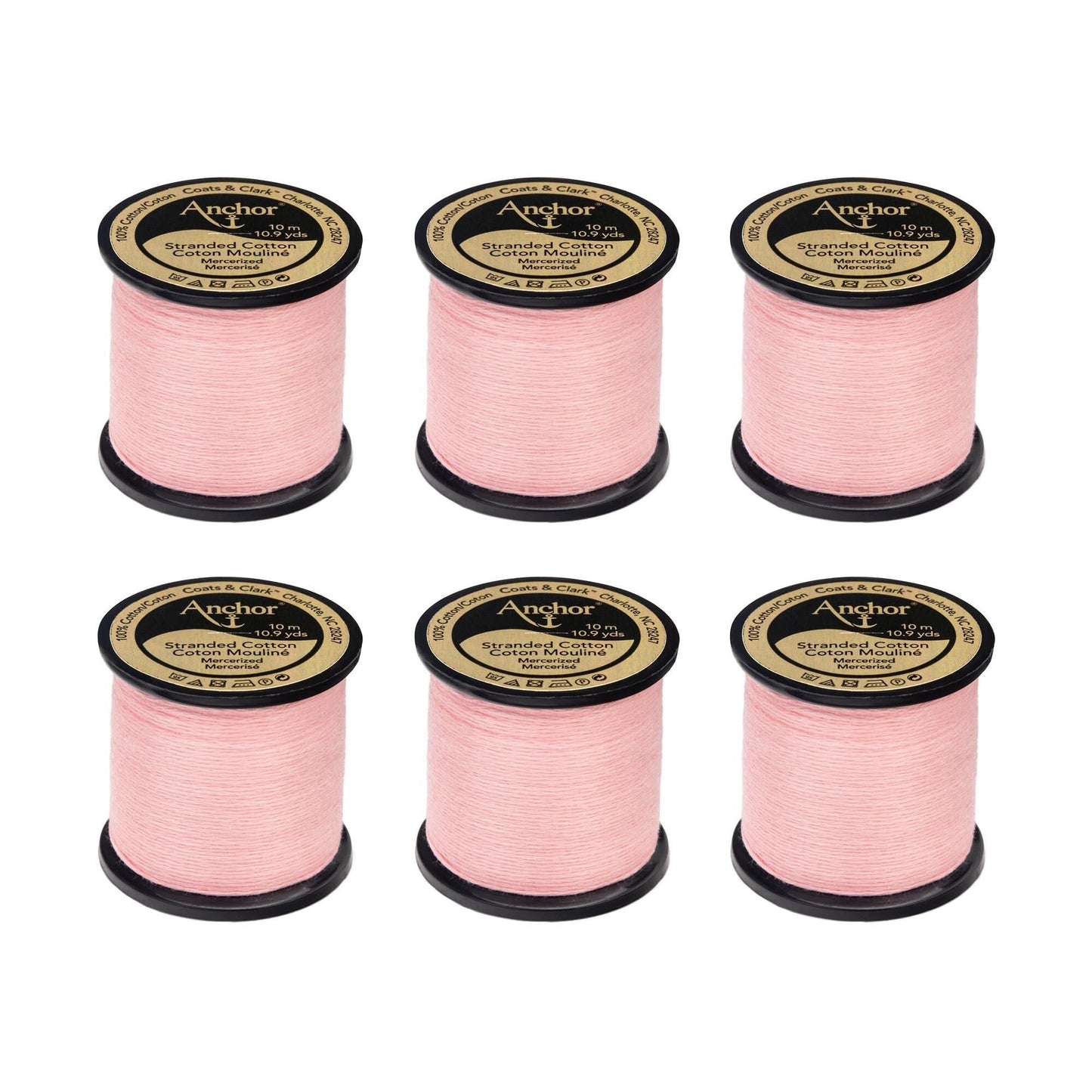 AN Spooled Floss 10 Meters (6 Pack) - Clearance shades