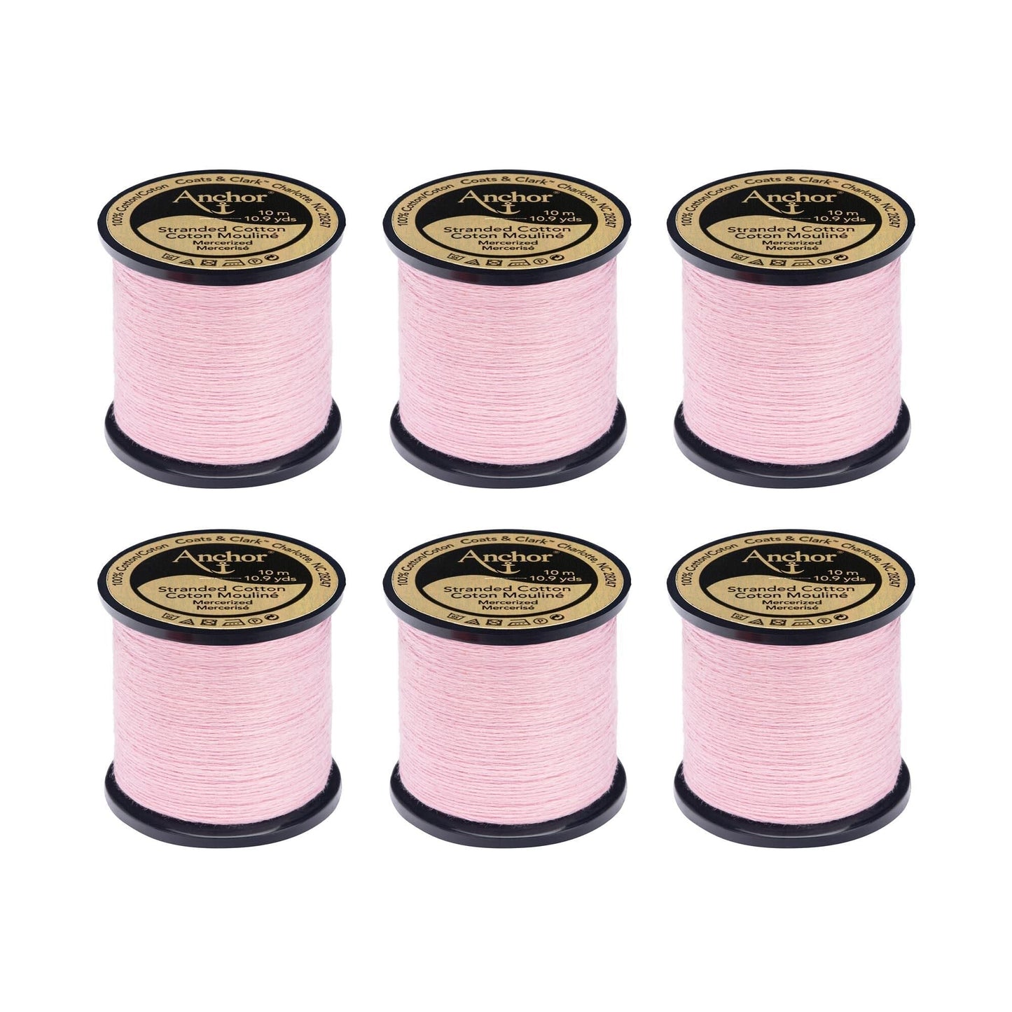 AN Spooled Floss 10 Meters (6 Pack) - Clearance shades
