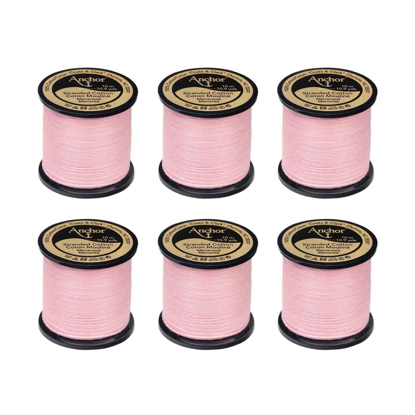 AN Spooled Floss 10 Meters (6 Pack) - Clearance shades