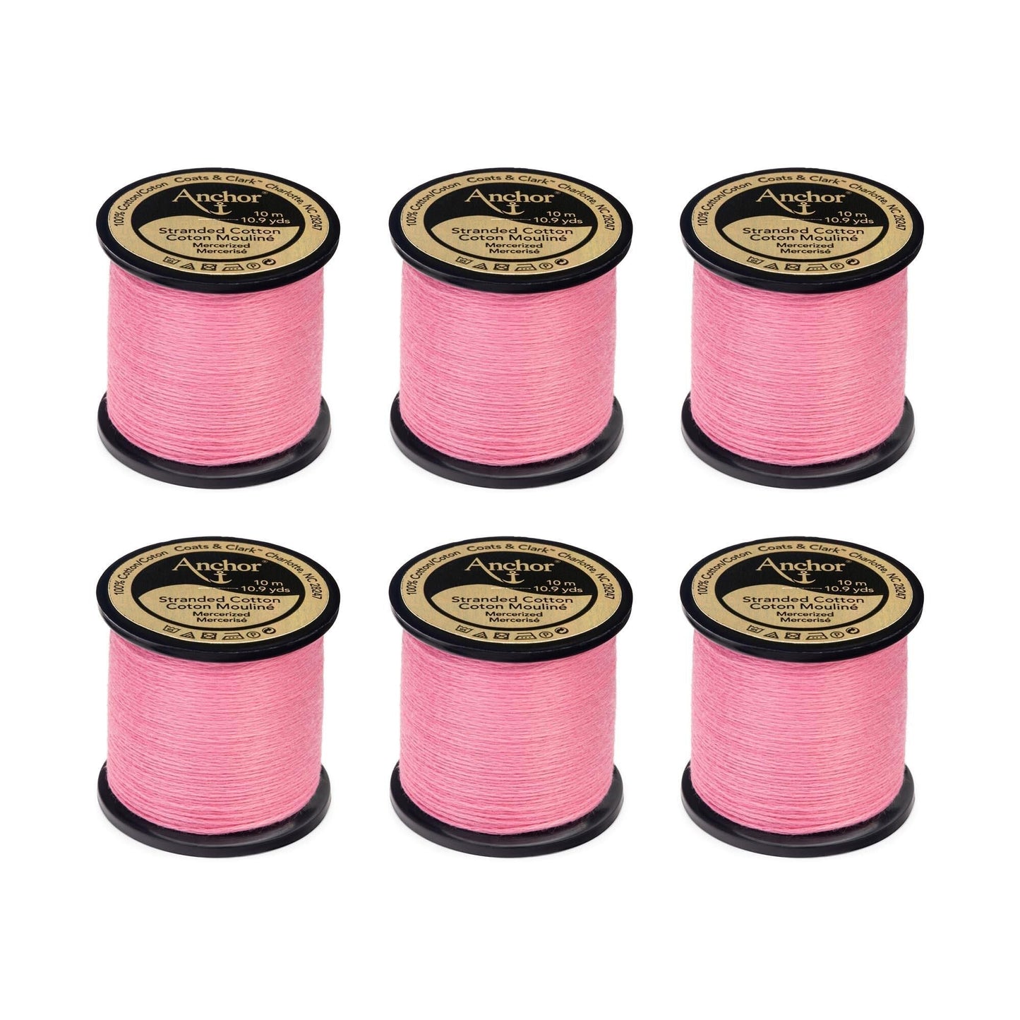 AN Spooled Floss 10 Meters (6 Pack) - Clearance shades