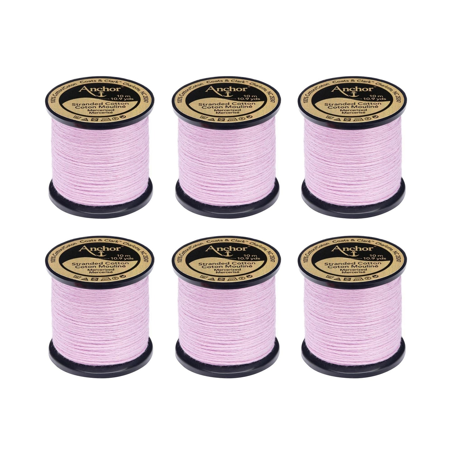 AN Spooled Floss 10 Meters (6 Pack) - Clearance shades