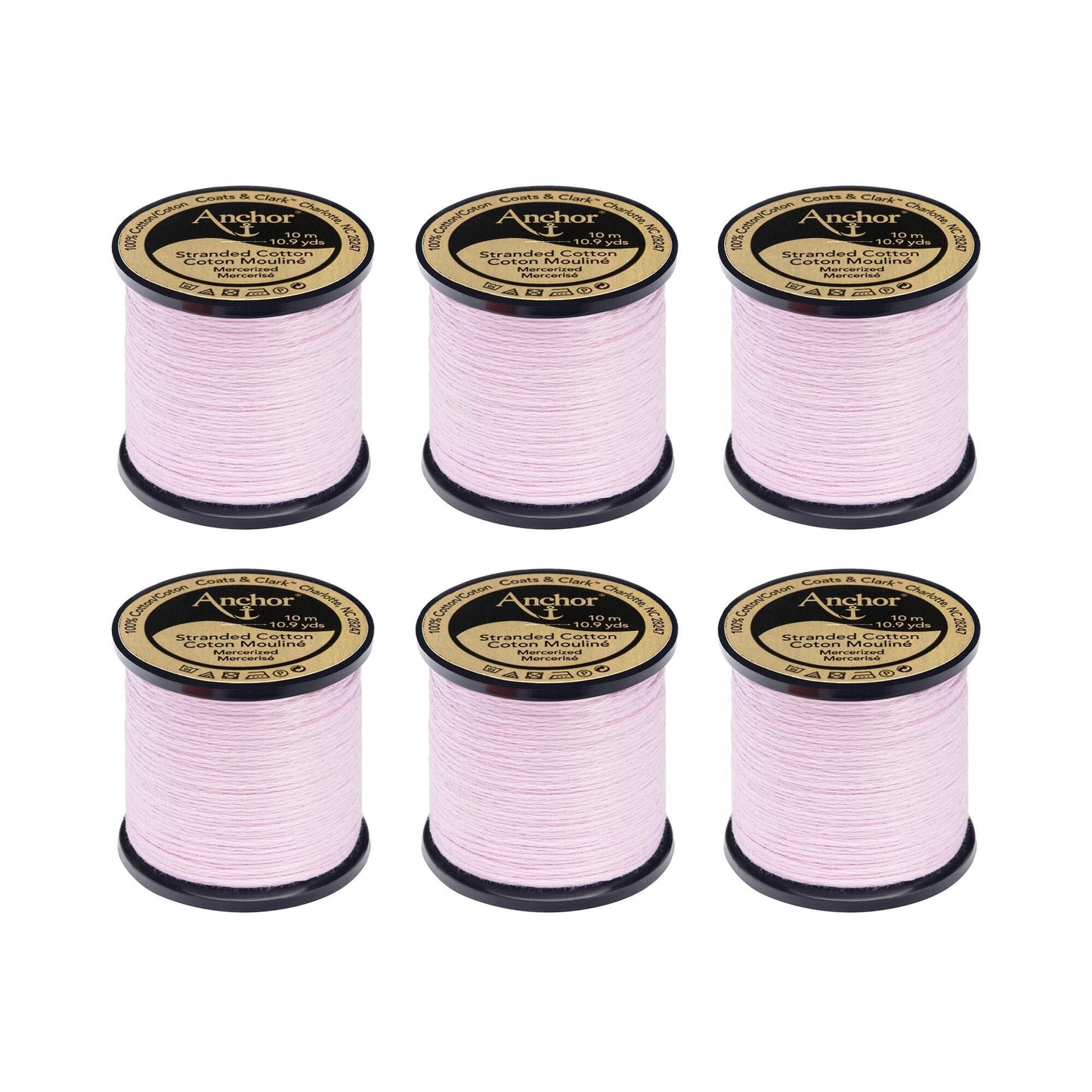AN Spooled Floss 10 Meters (6 Pack) - Clearance shades