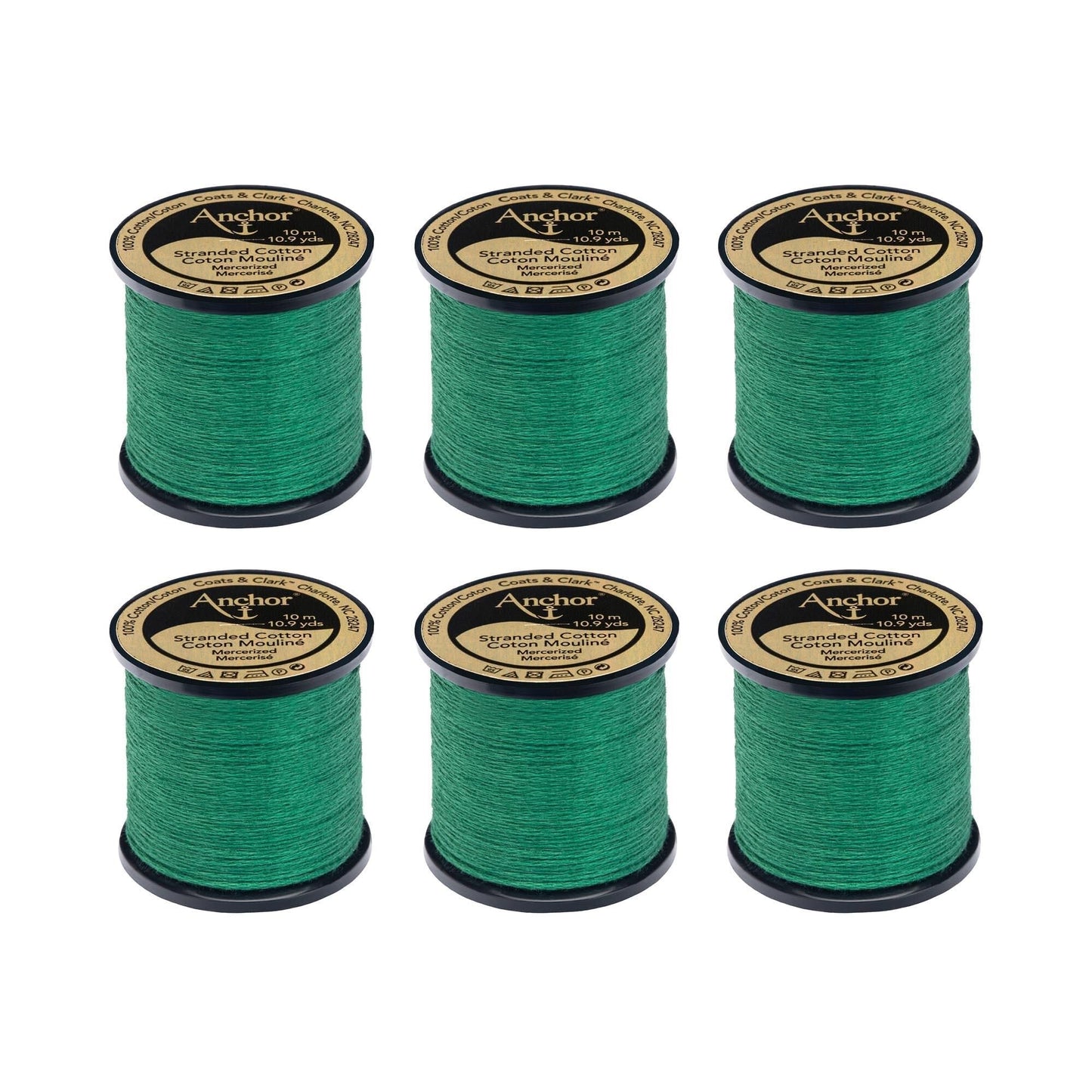 AN Spooled Floss 10 Meters (6 Pack) - Clearance shades