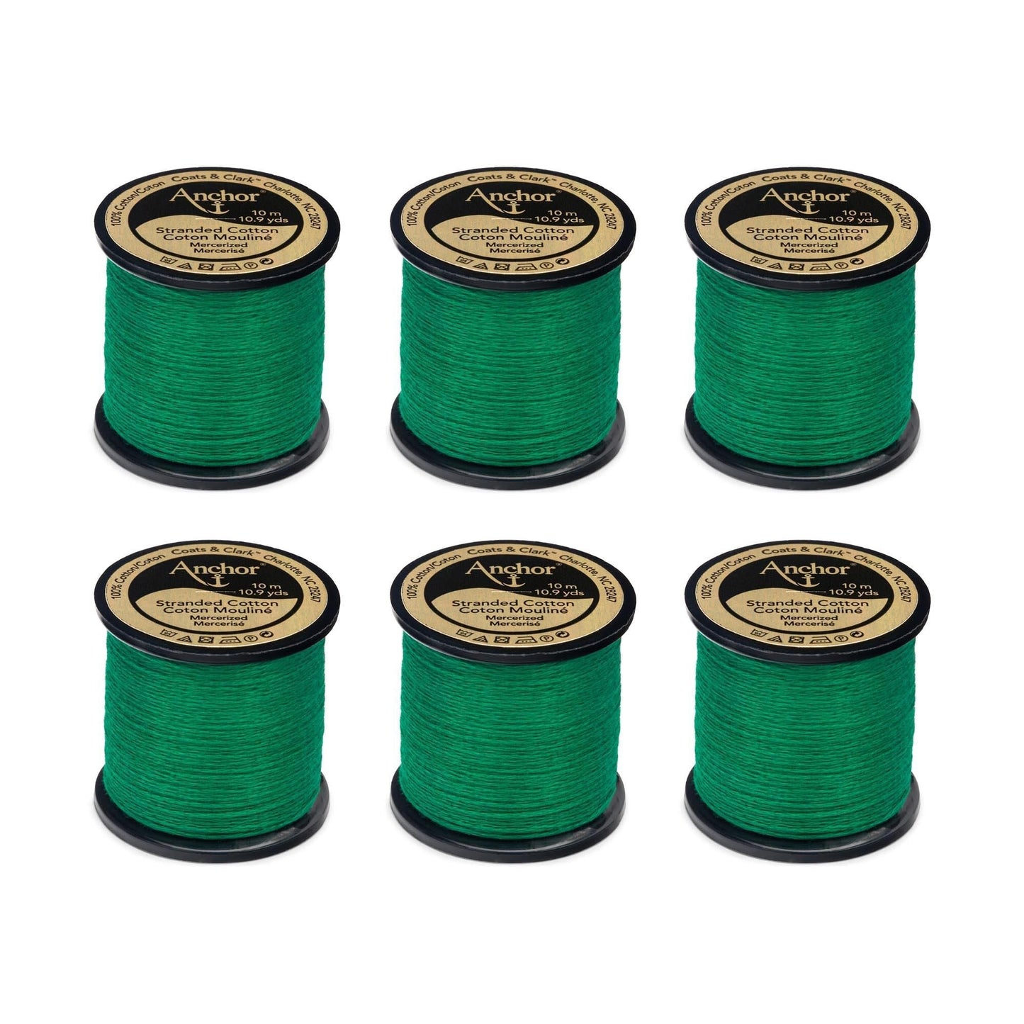 AN Spooled Floss 10 Meters (6 Pack) - Clearance shades