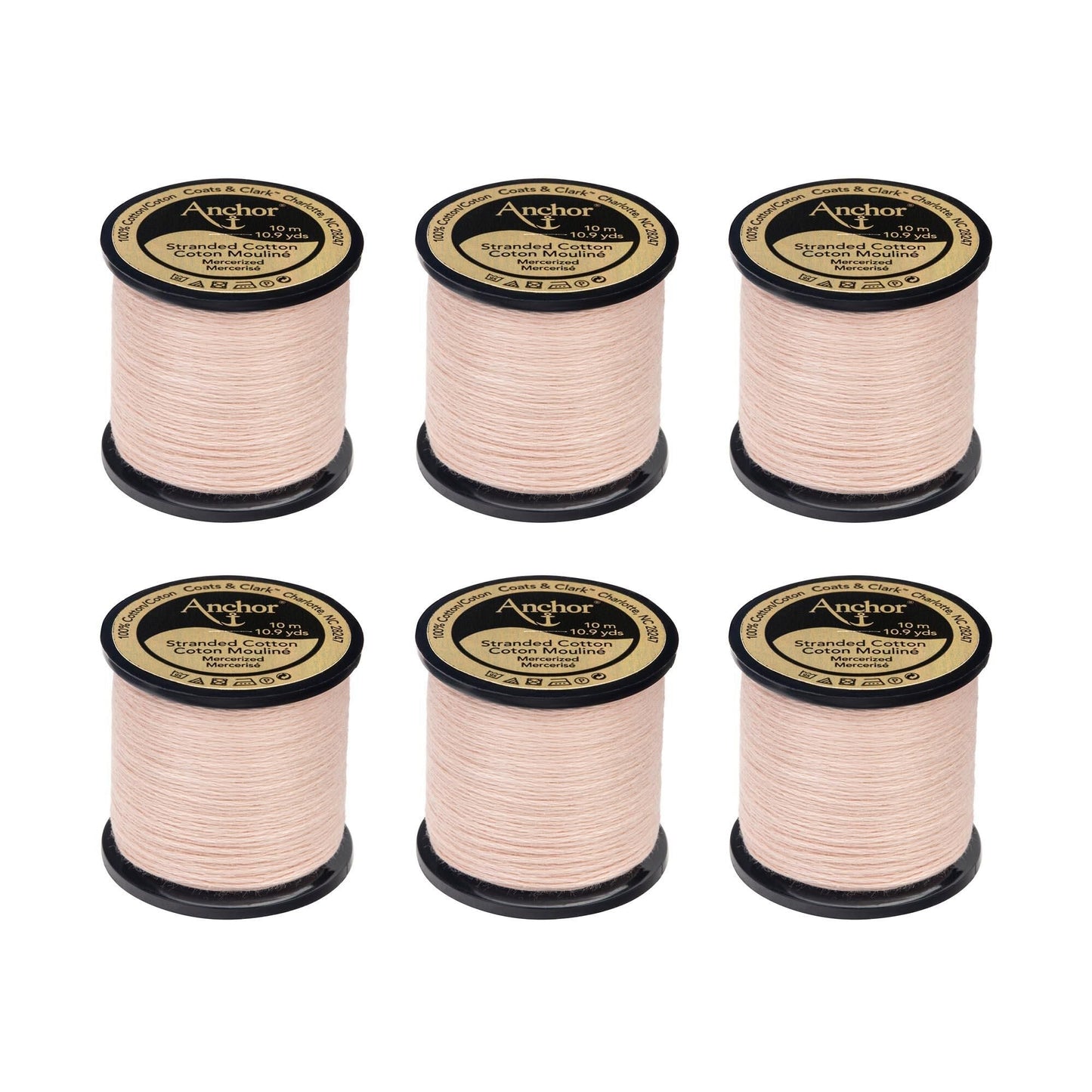 AN Spooled Floss 10 Meters (6 Pack) - Clearance shades