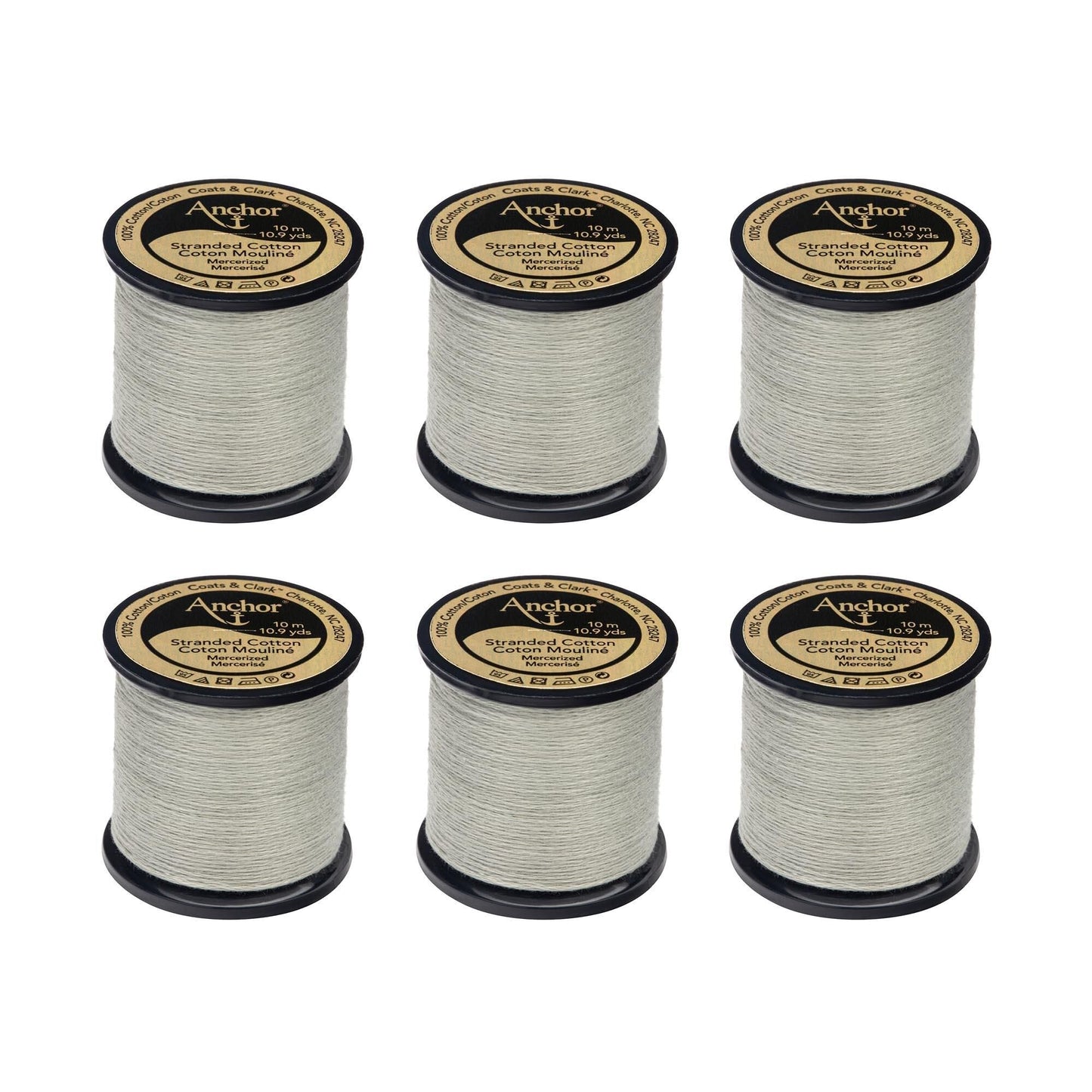 AN Spooled Floss 10 Meters (6 Pack) - Clearance shades