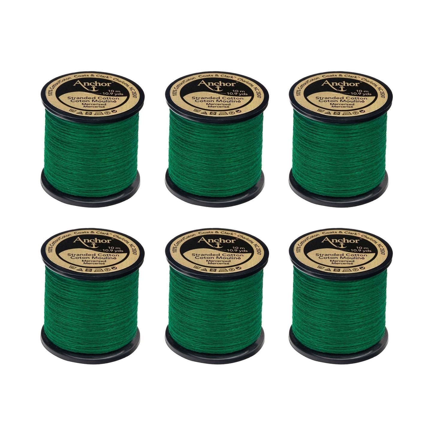 AN Spooled Floss 10 Meters (6 Pack) - Clearance shades
