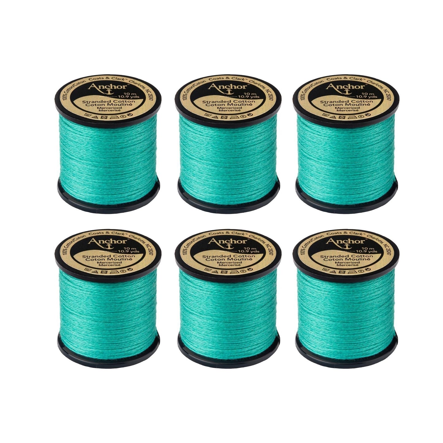 AN Spooled Floss 10 Meters (6 Pack) - Clearance shades