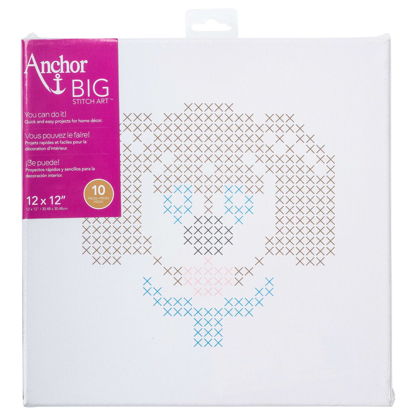 AN Big Stitch Art 12" x 12" - Clearance Items