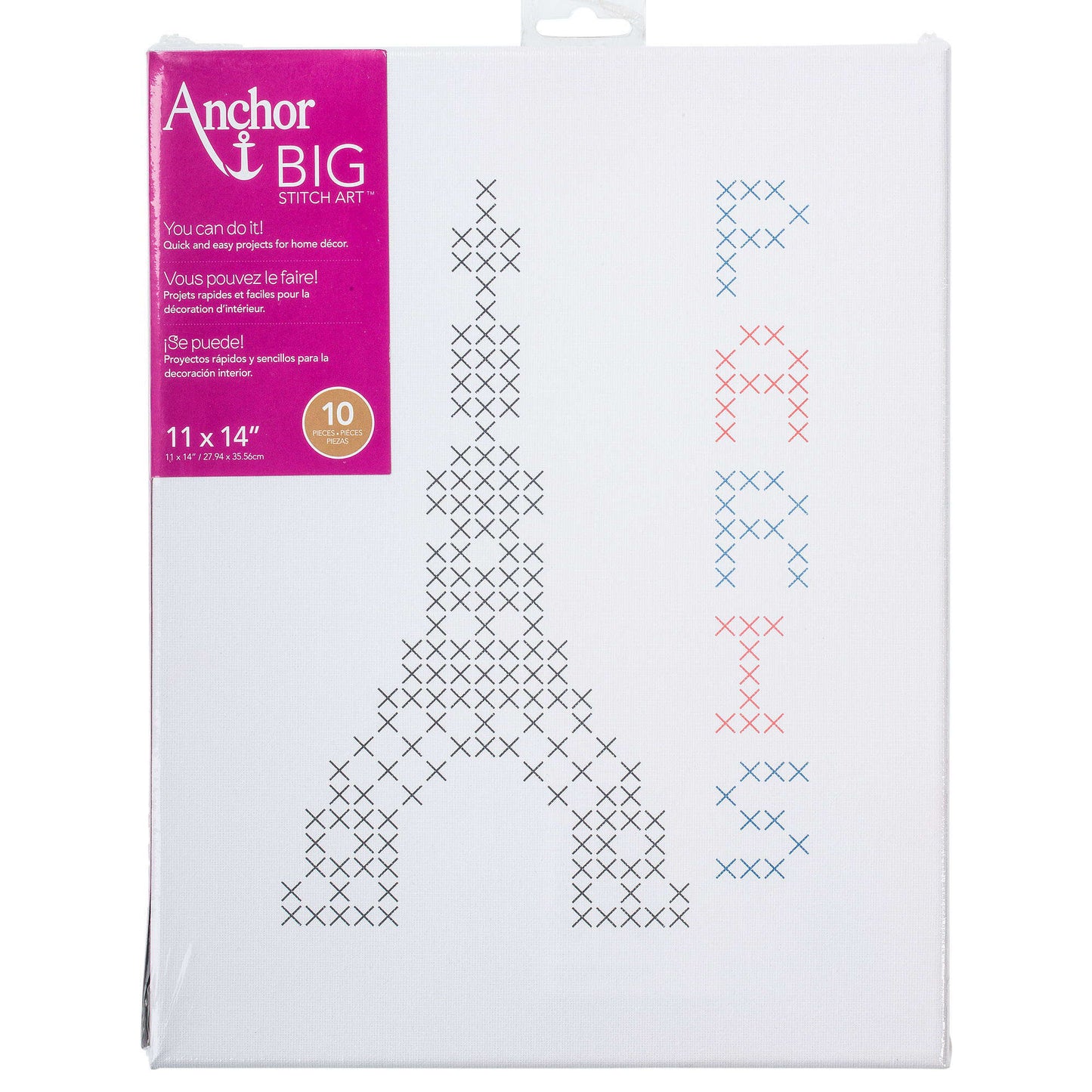 AN Big Stitch Art 11" x 14" - Clearance Items