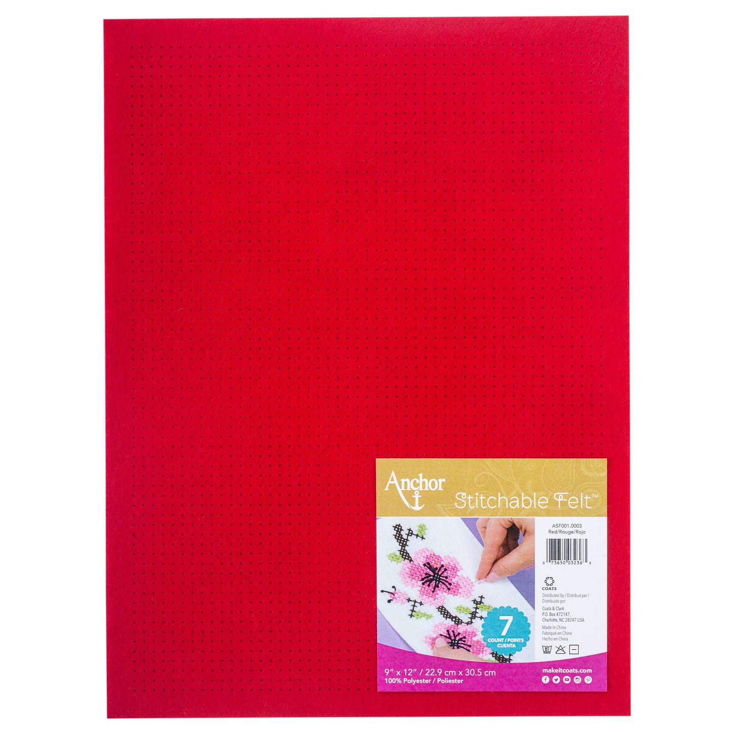 AN Stitchable Felt 9" x 12" - Clearance Items