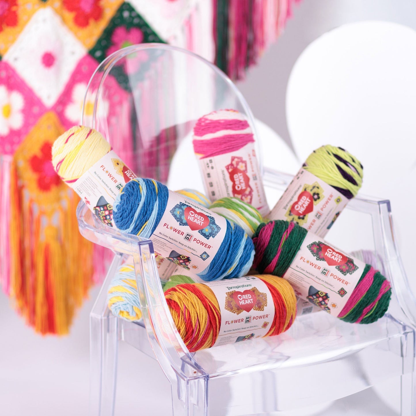 RH All In One Flower Power Yarn (250g/8.8oz)