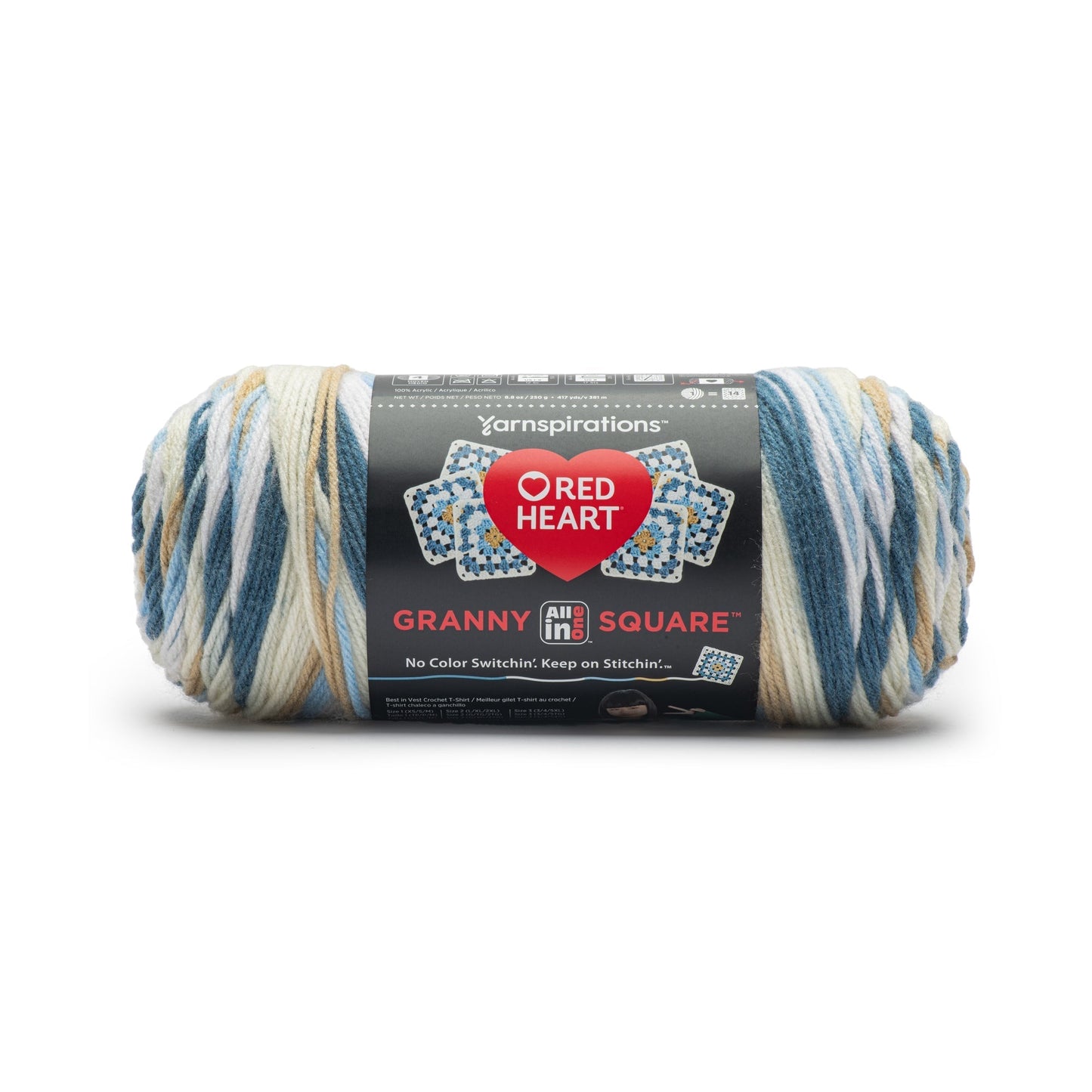 RH All In One Granny Square Yarn (250g/8.8oz)