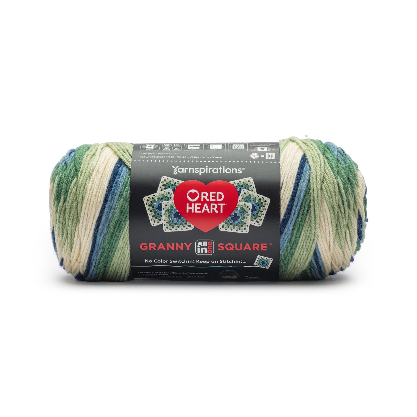 RH All In One Granny Square Yarn (250g/8.8oz)