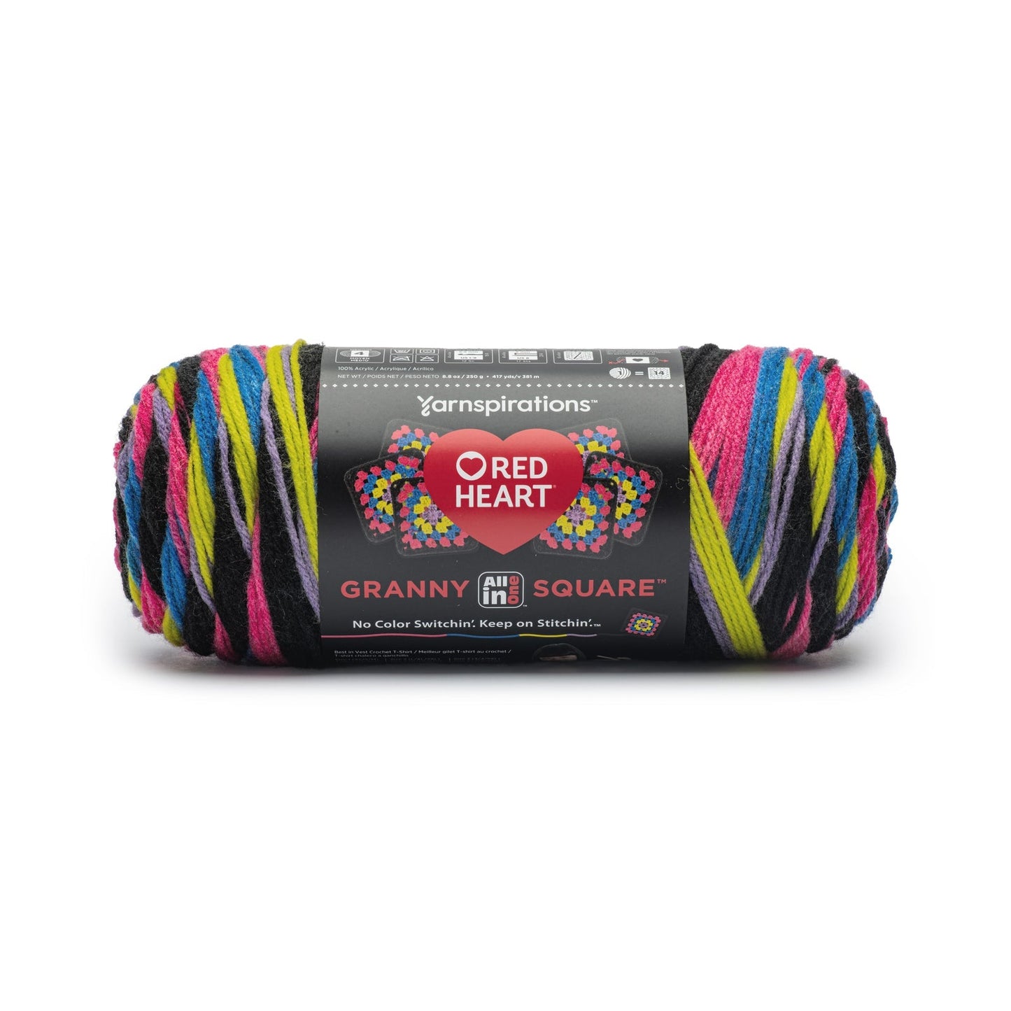 RH All In One Granny Square Yarn (250g/8.8oz)