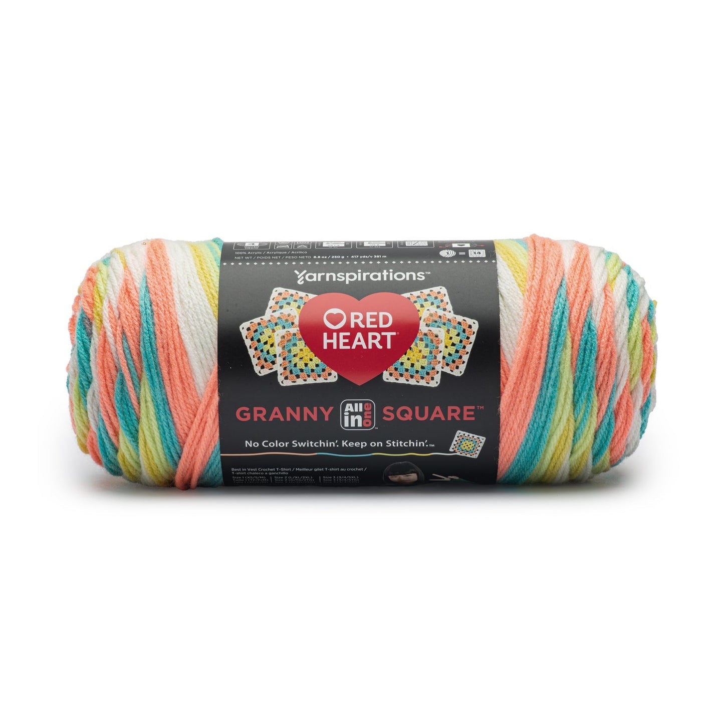 RH All In One Granny Square Yarn (250g/8.8oz)