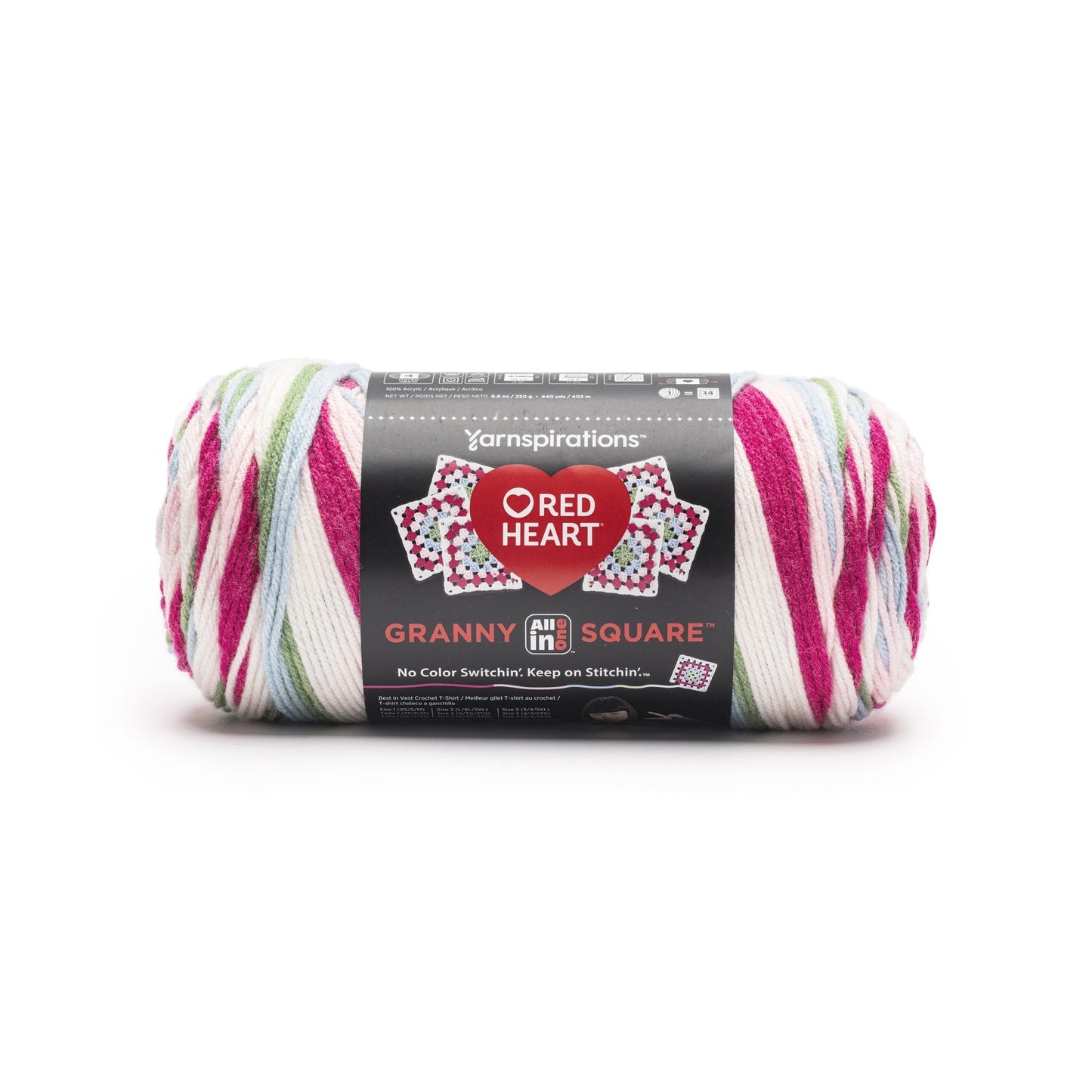 RH All In One Granny Square Yarn (250g/8.8oz)