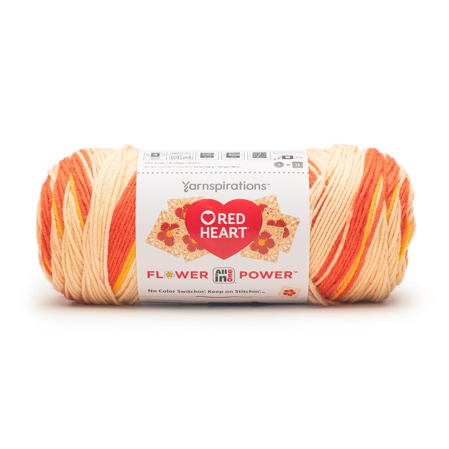 RH All In One Flower Power Yarn (250g/8.8oz)