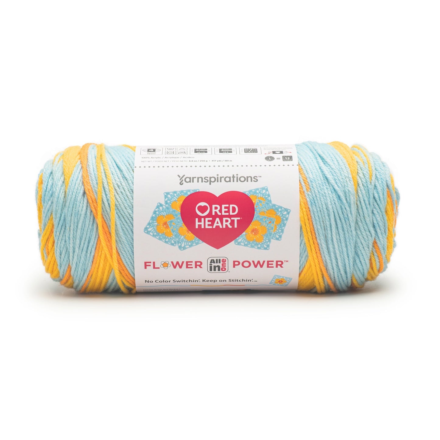 RH All In One Flower Power Yarn (250g/8.8oz)