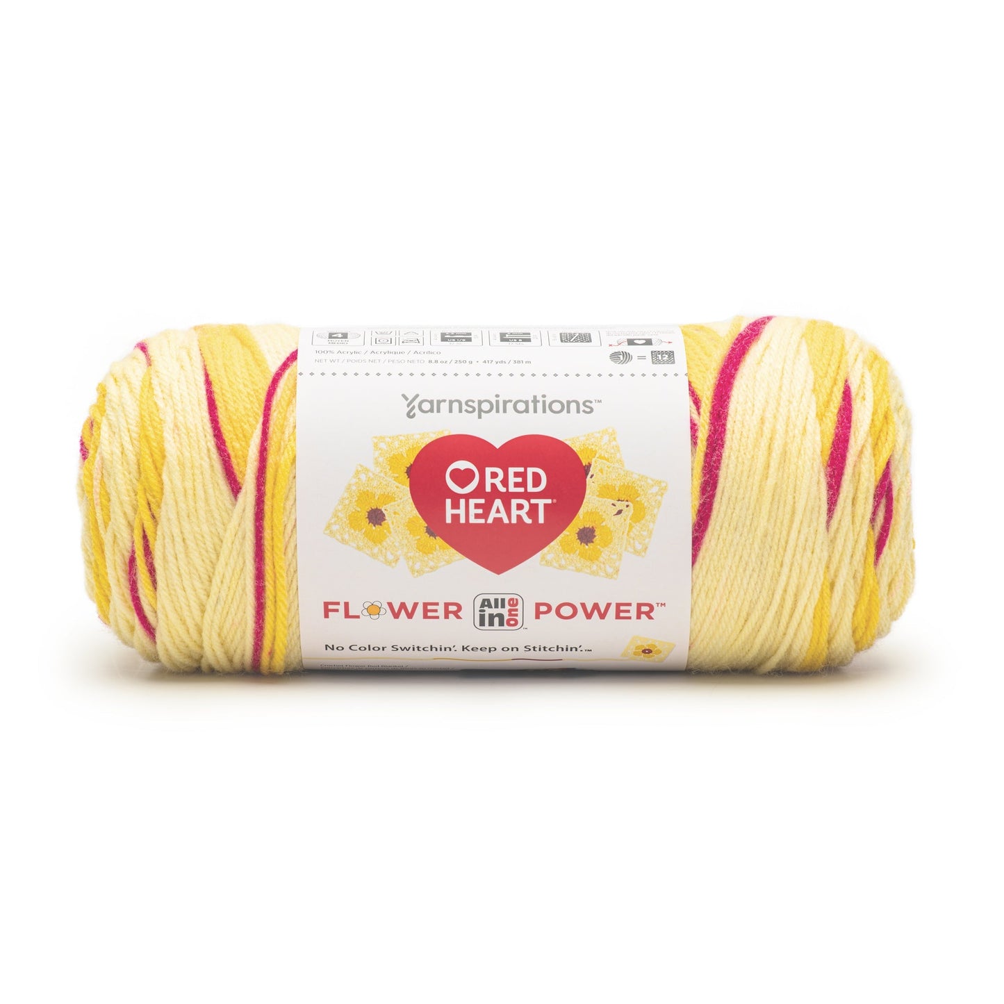 RH All In One Flower Power Yarn (250g/8.8oz)