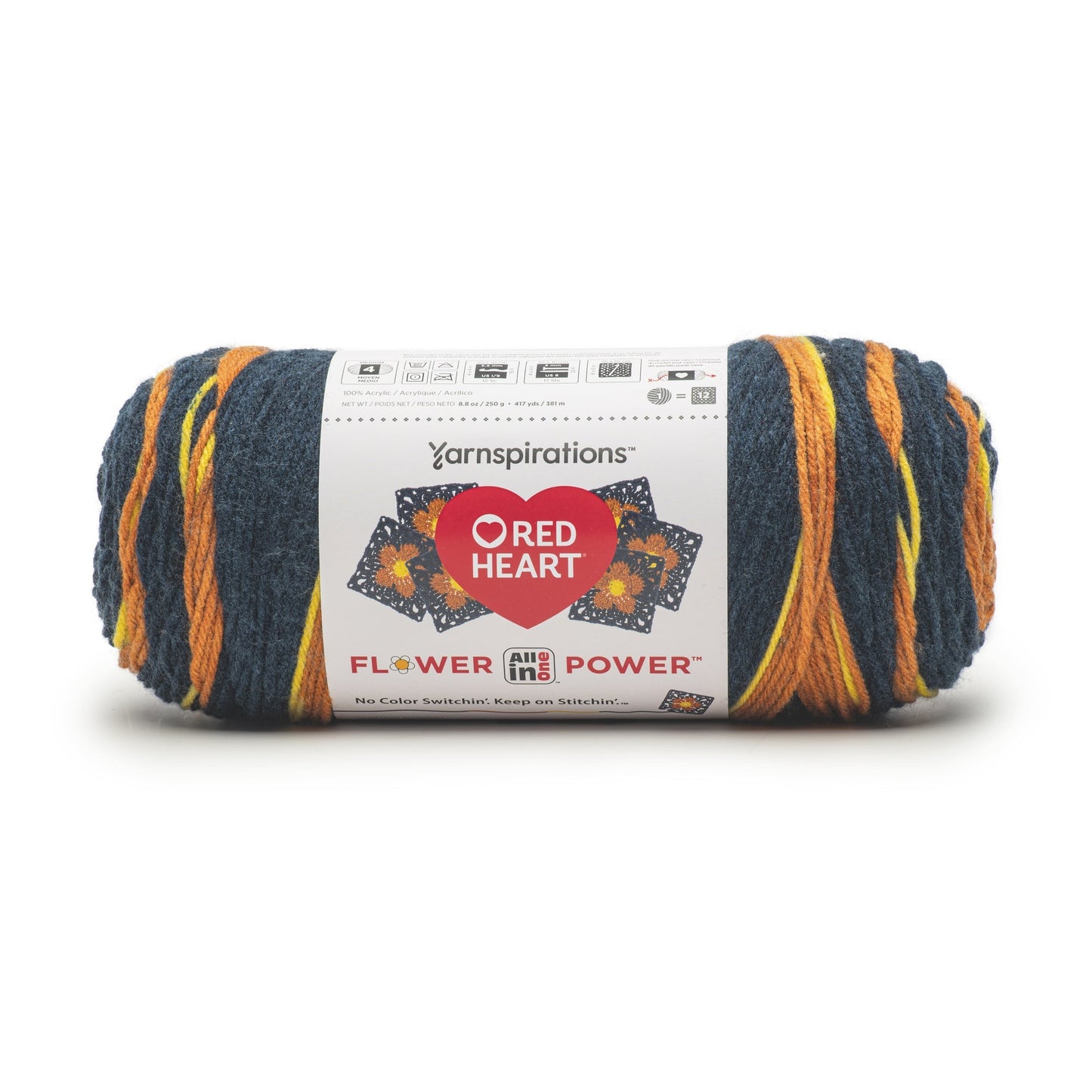 RH All In One Flower Power Yarn (250g/8.8oz)