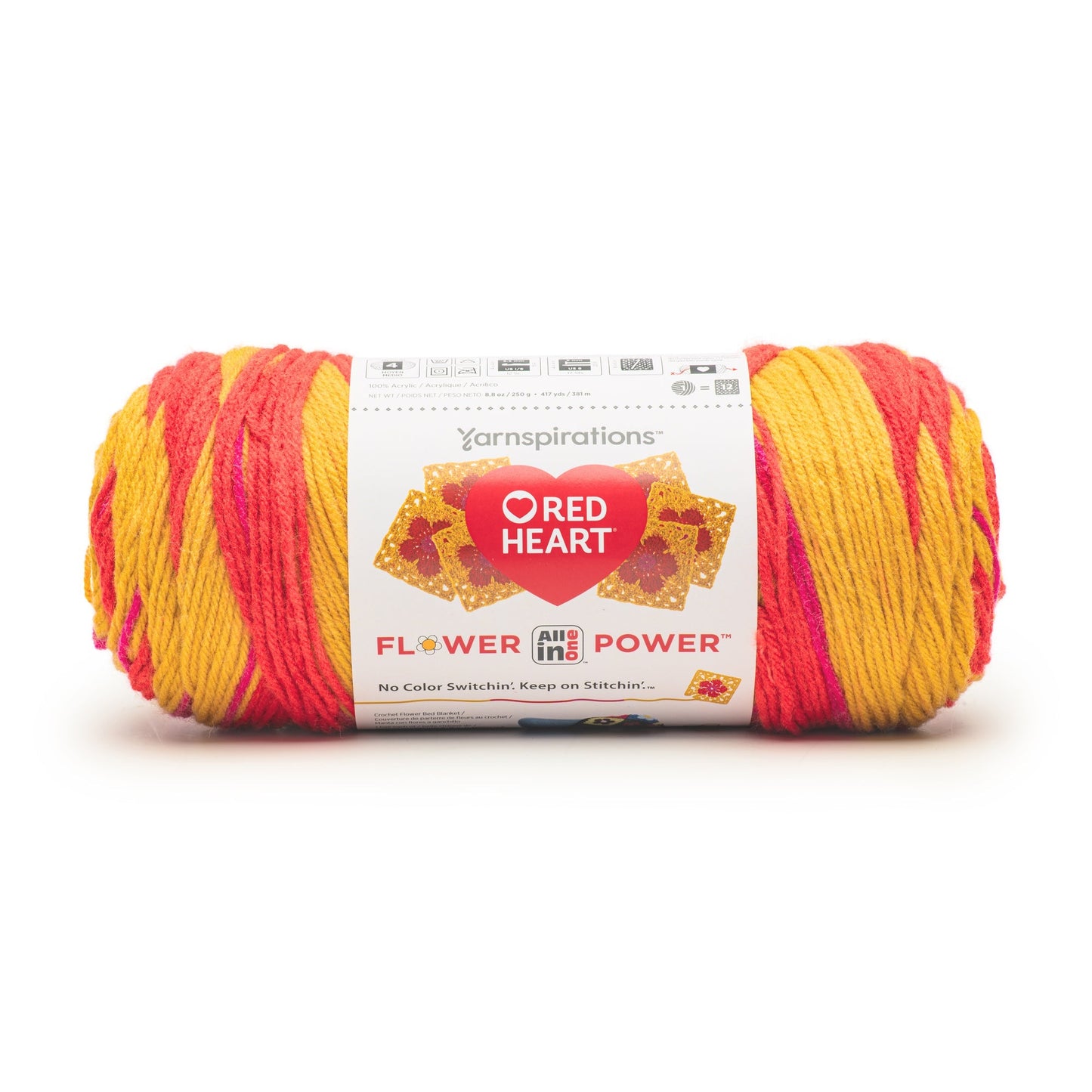 RH All In One Flower Power Yarn (250g/8.8oz)