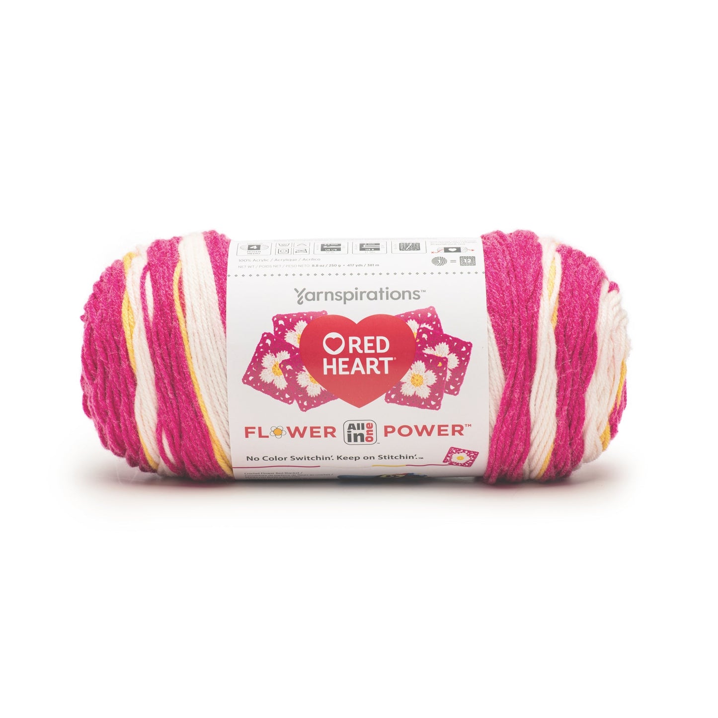 RH All In One Flower Power Yarn (250g/8.8oz)