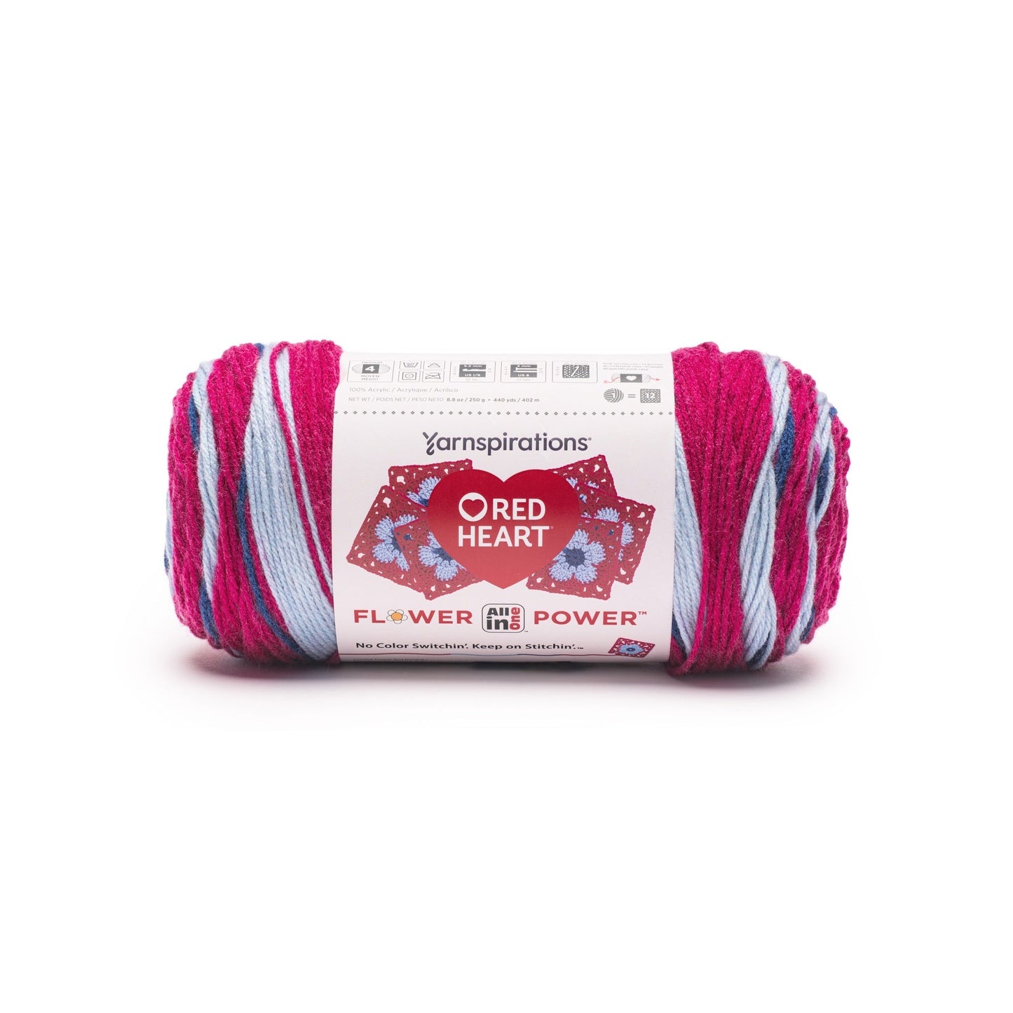RH All In One Flower Power Yarn (250g/8.8oz)