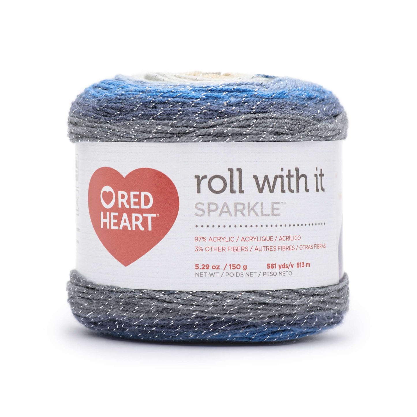 RH Roll With It Sparkle Yarn - Clearance shades