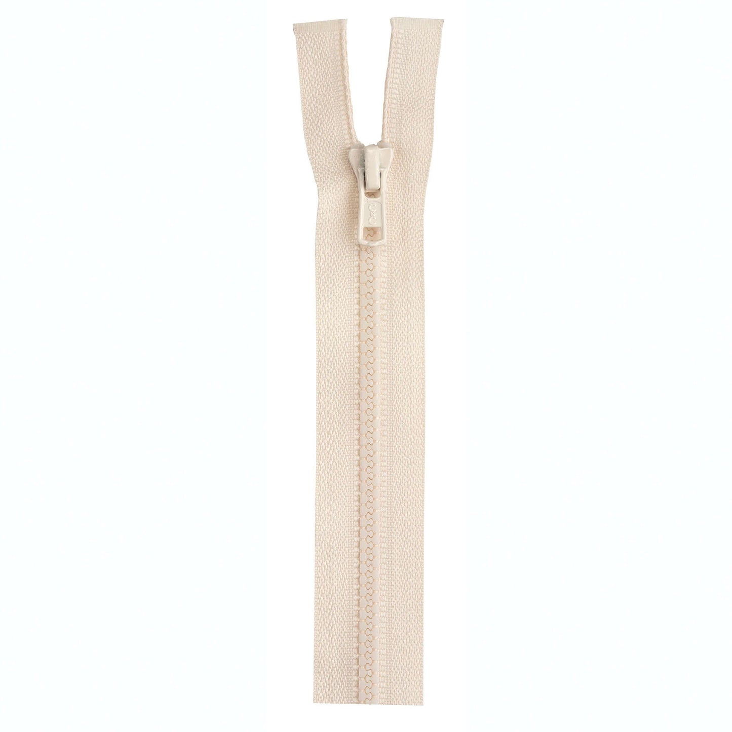 CC Lightweight Molded Separating Zippers - Clearance shades