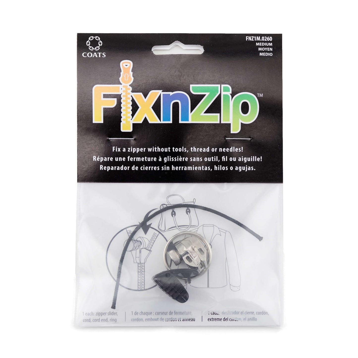 CC FixnZip Replacement Zipper Slider