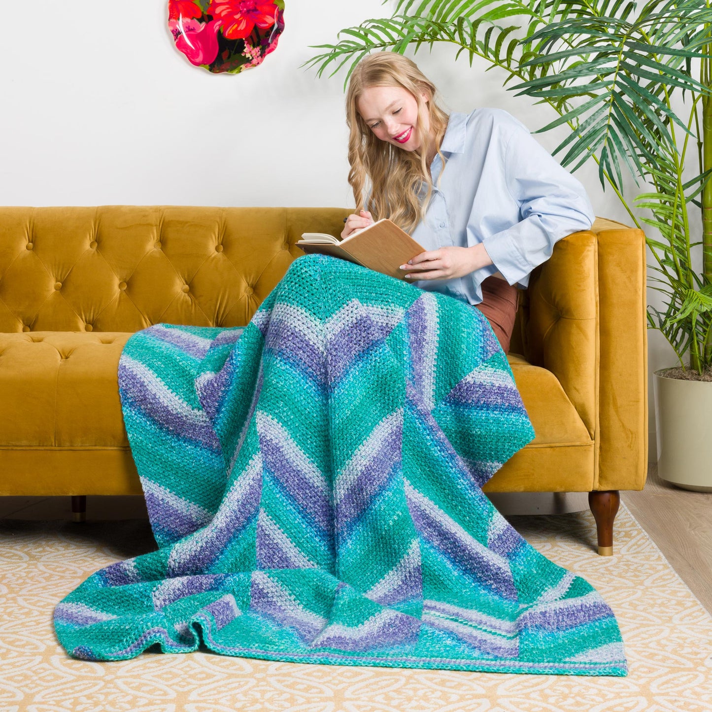 RH Super Saver Bitty Stripes Yarn