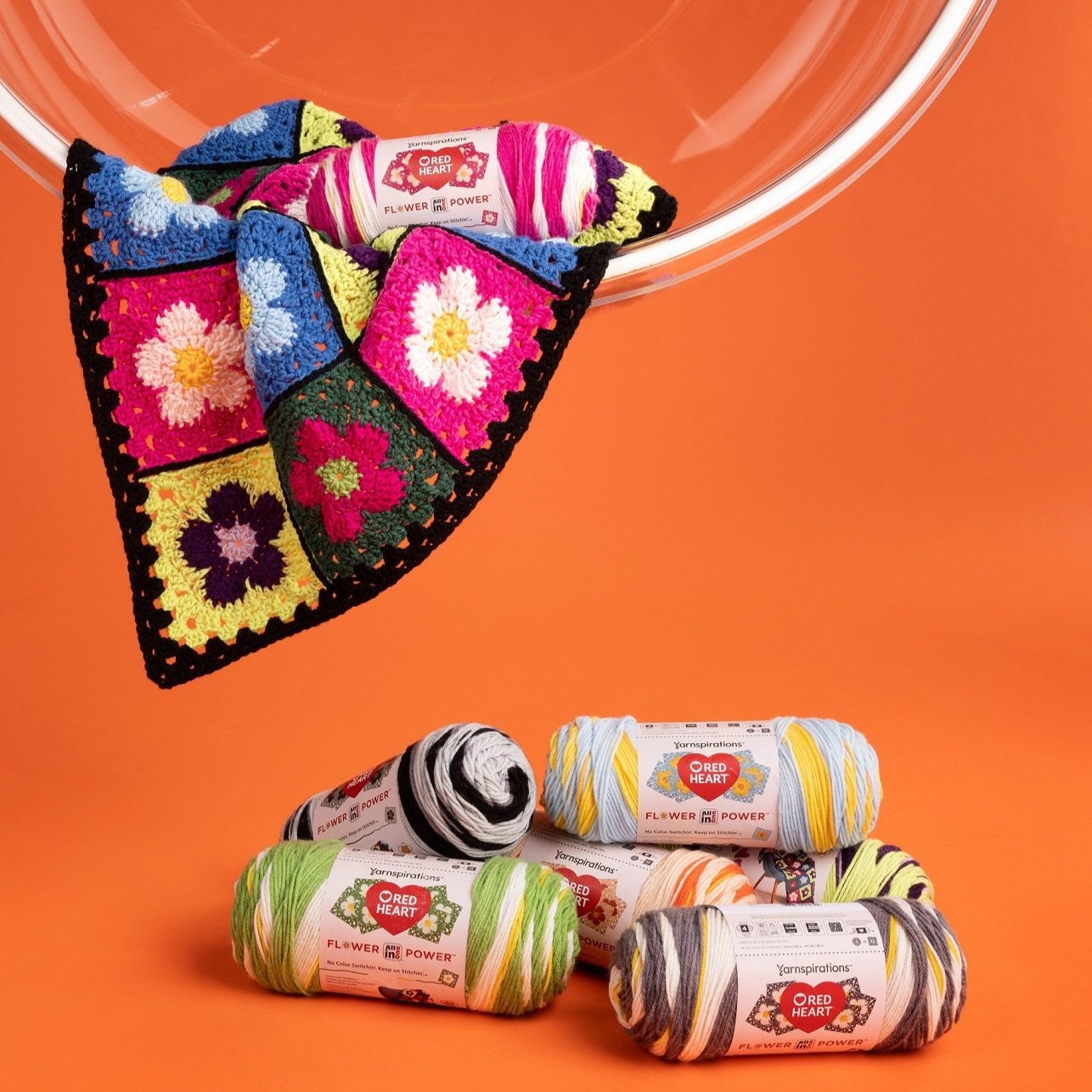 RH All In One Flower Power Yarn (250g/8.8oz)