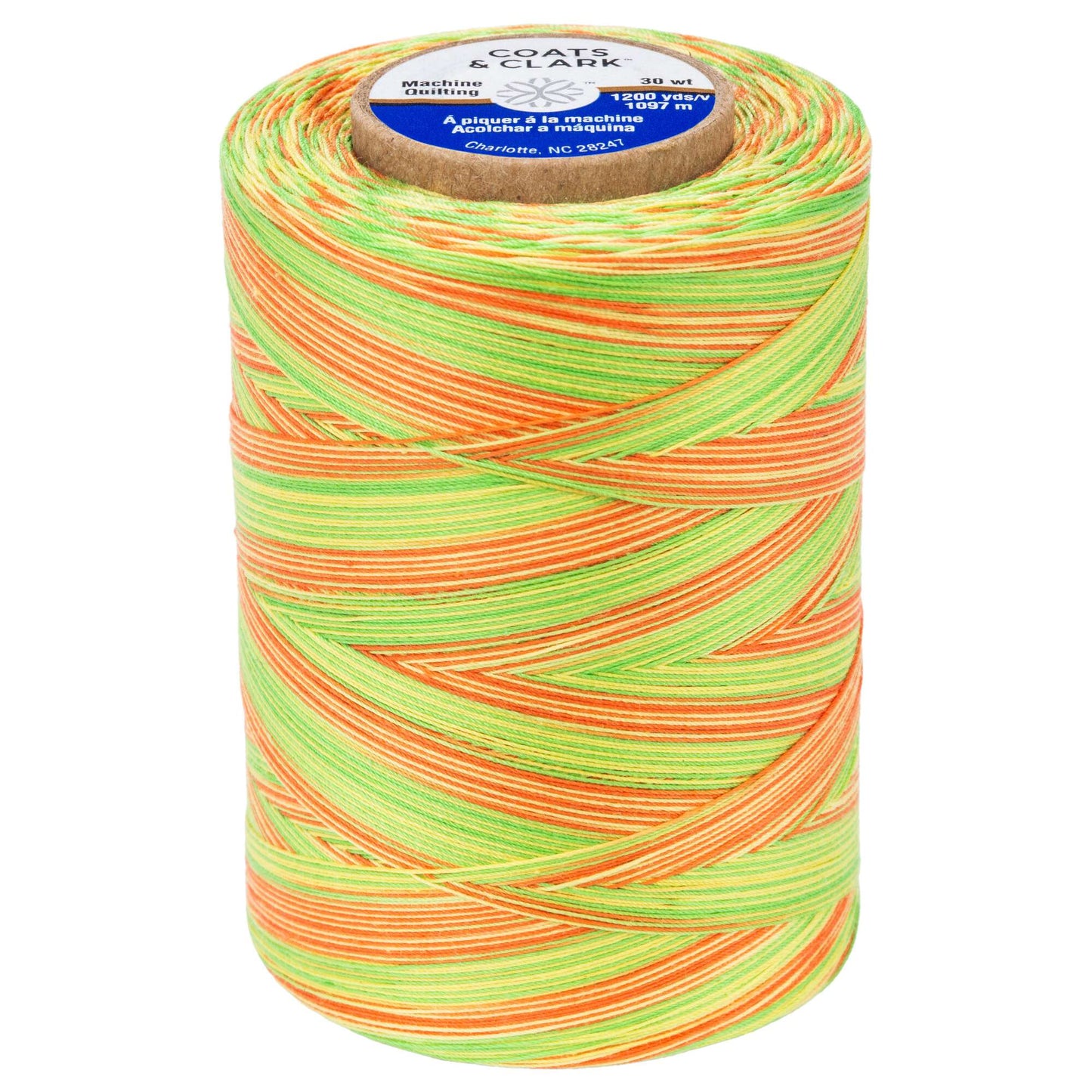 CC Cotton Machine Quilting Multicolor Thread (1200 Yards)