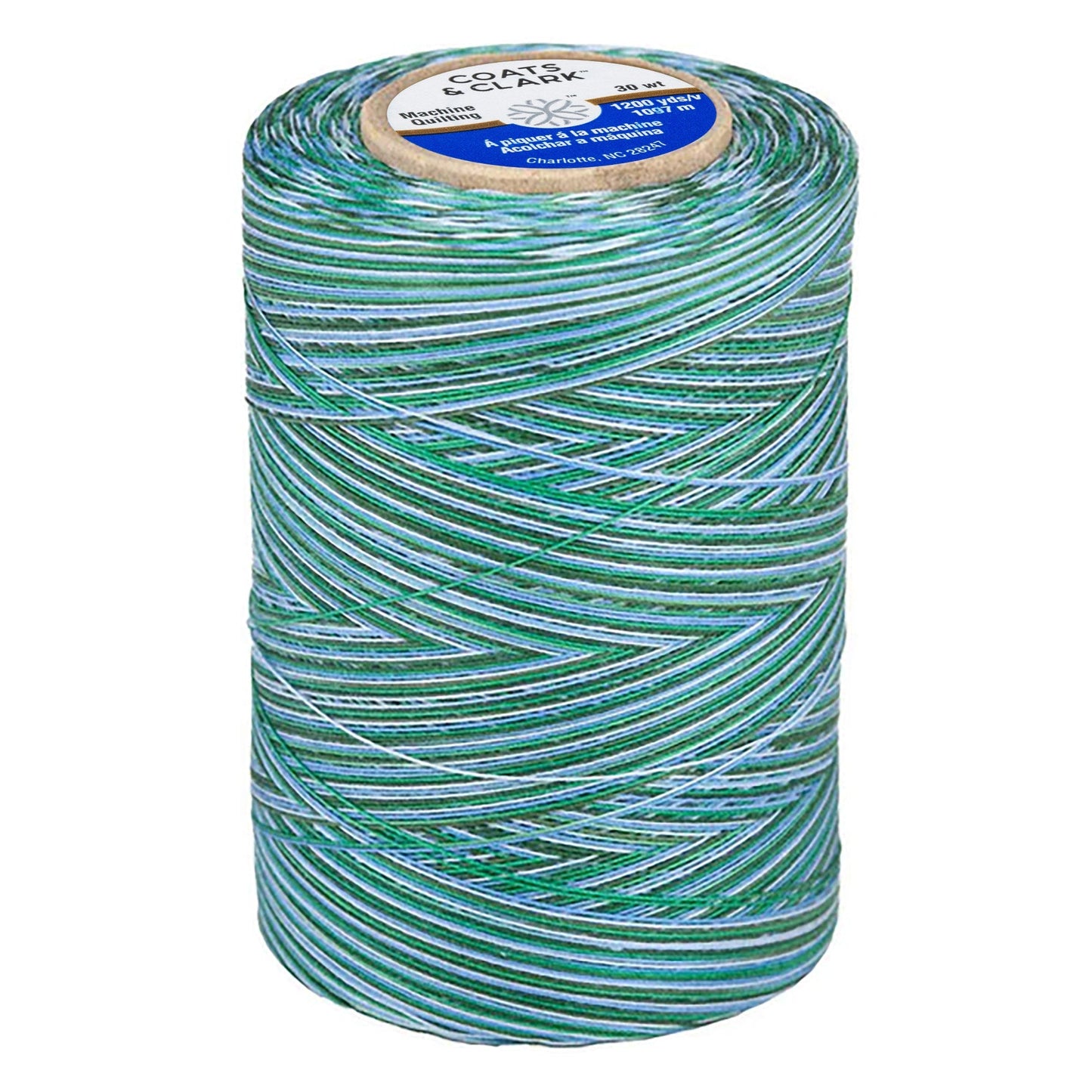 CC Cotton Machine Quilting Multicolor Thread (1200 Yards)