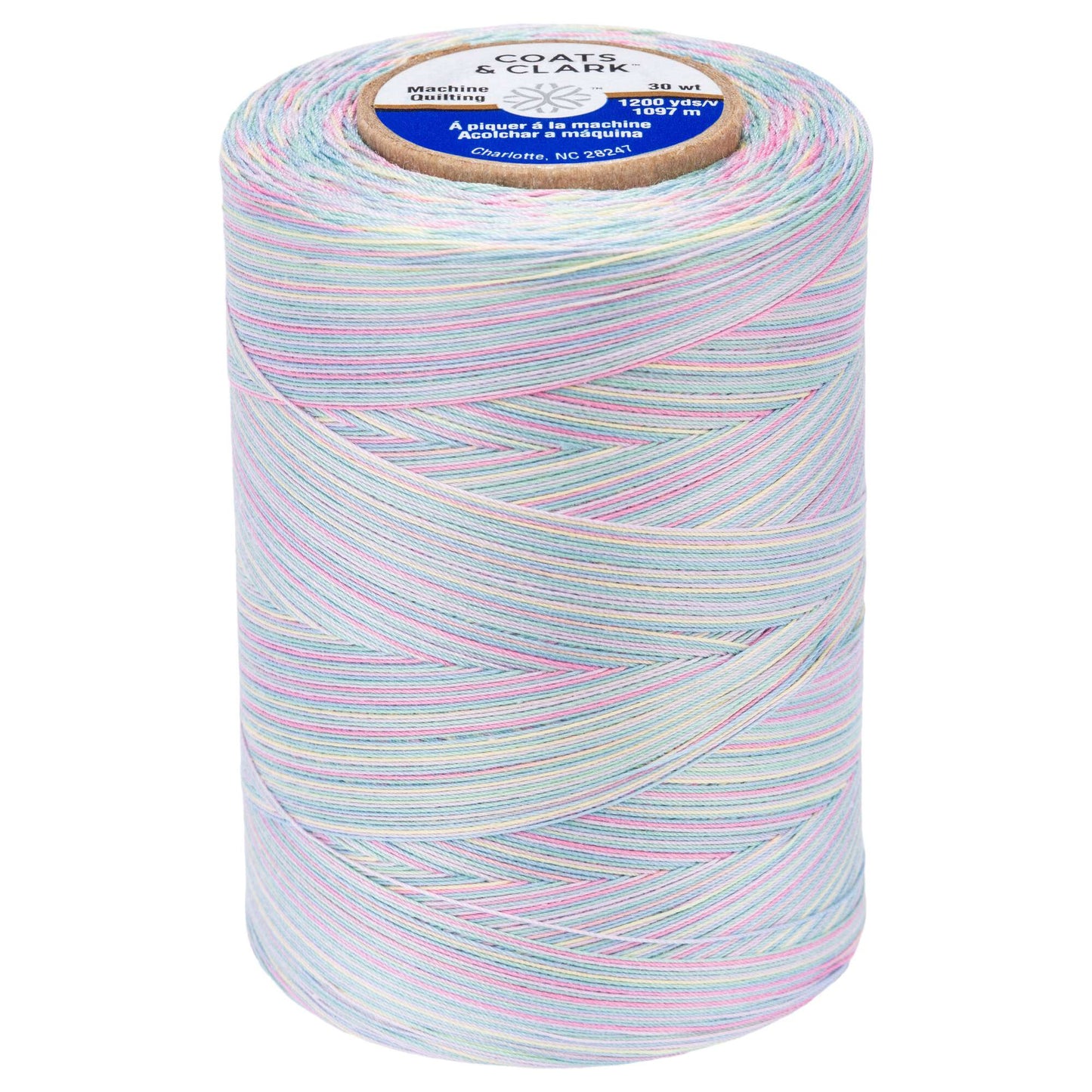 CC Cotton Machine Quilting Multicolor Thread (1200 Yards)