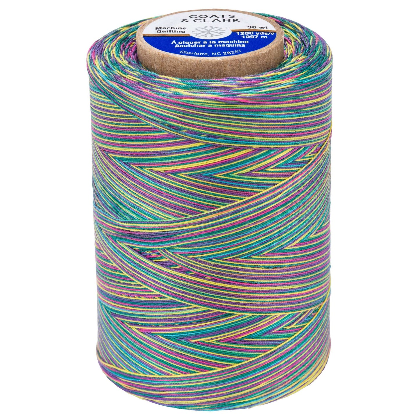CC Cotton Machine Quilting Multicolor Thread (1200 Yards)