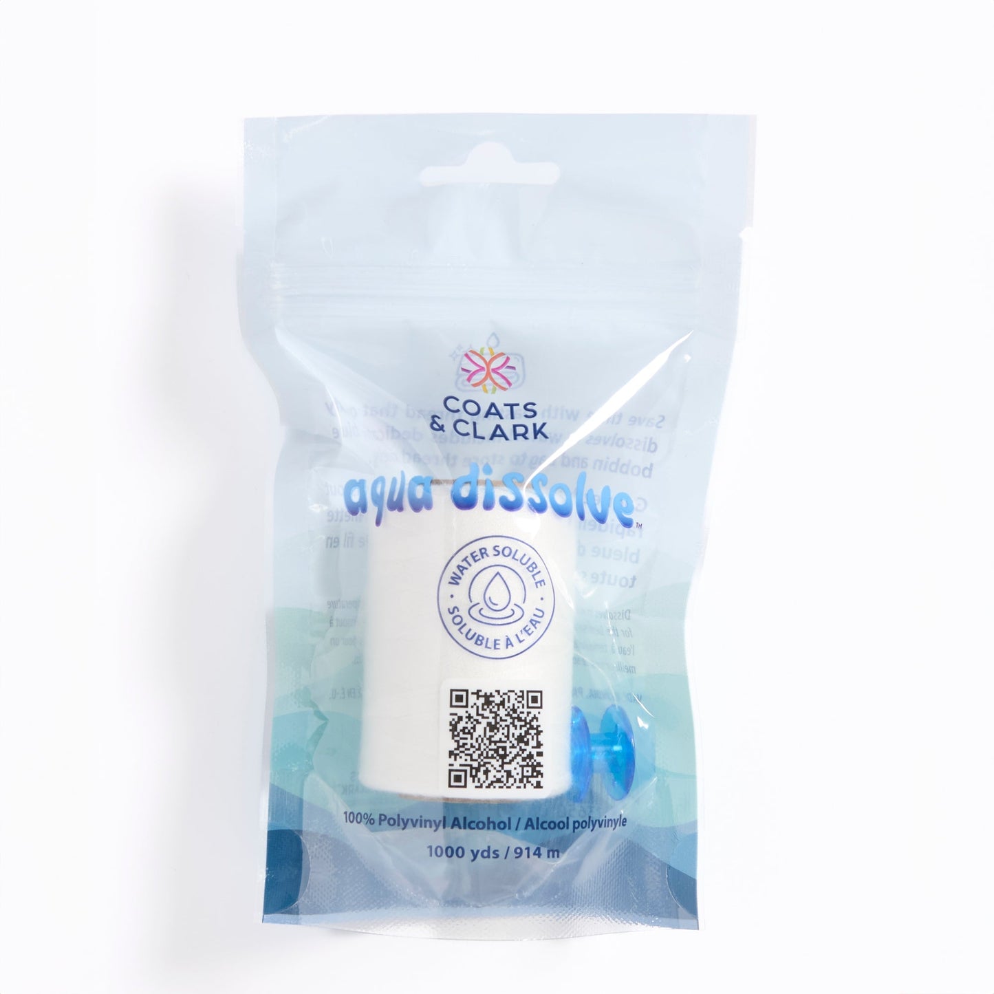 CC Aqua Dissolve Thread (1000 Yards)