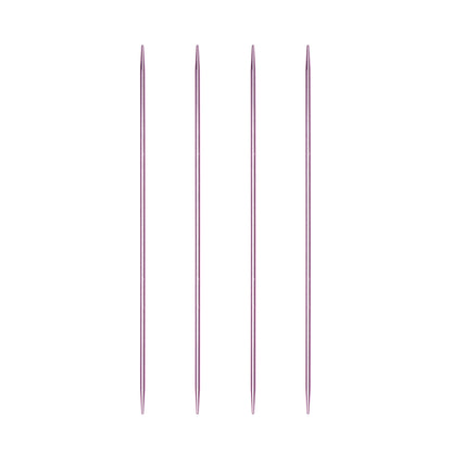 SB Silvalume 4 Pack, Double Point Knitting Needles
