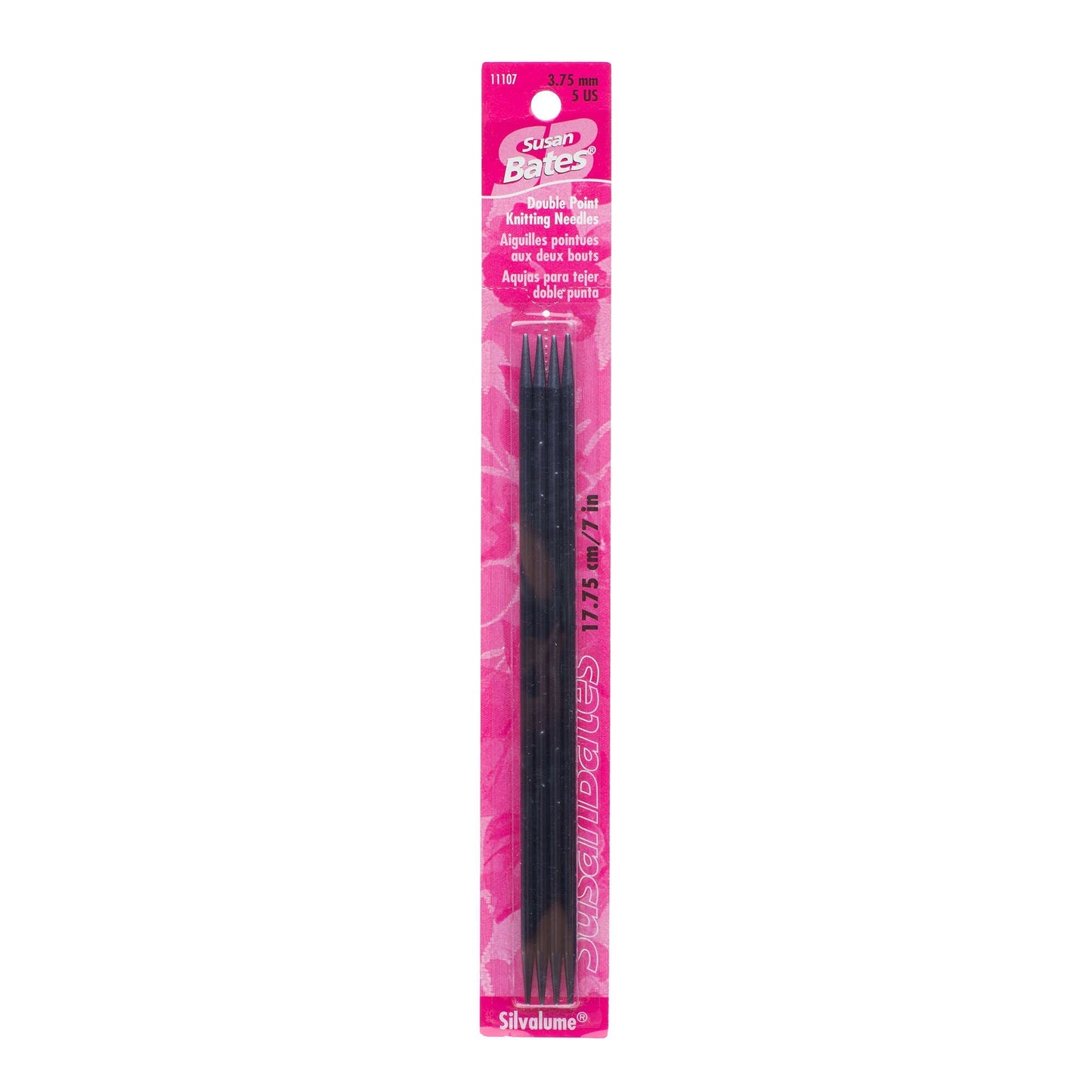 SB Silvalume 4 Pack, Double Point Knitting Needles