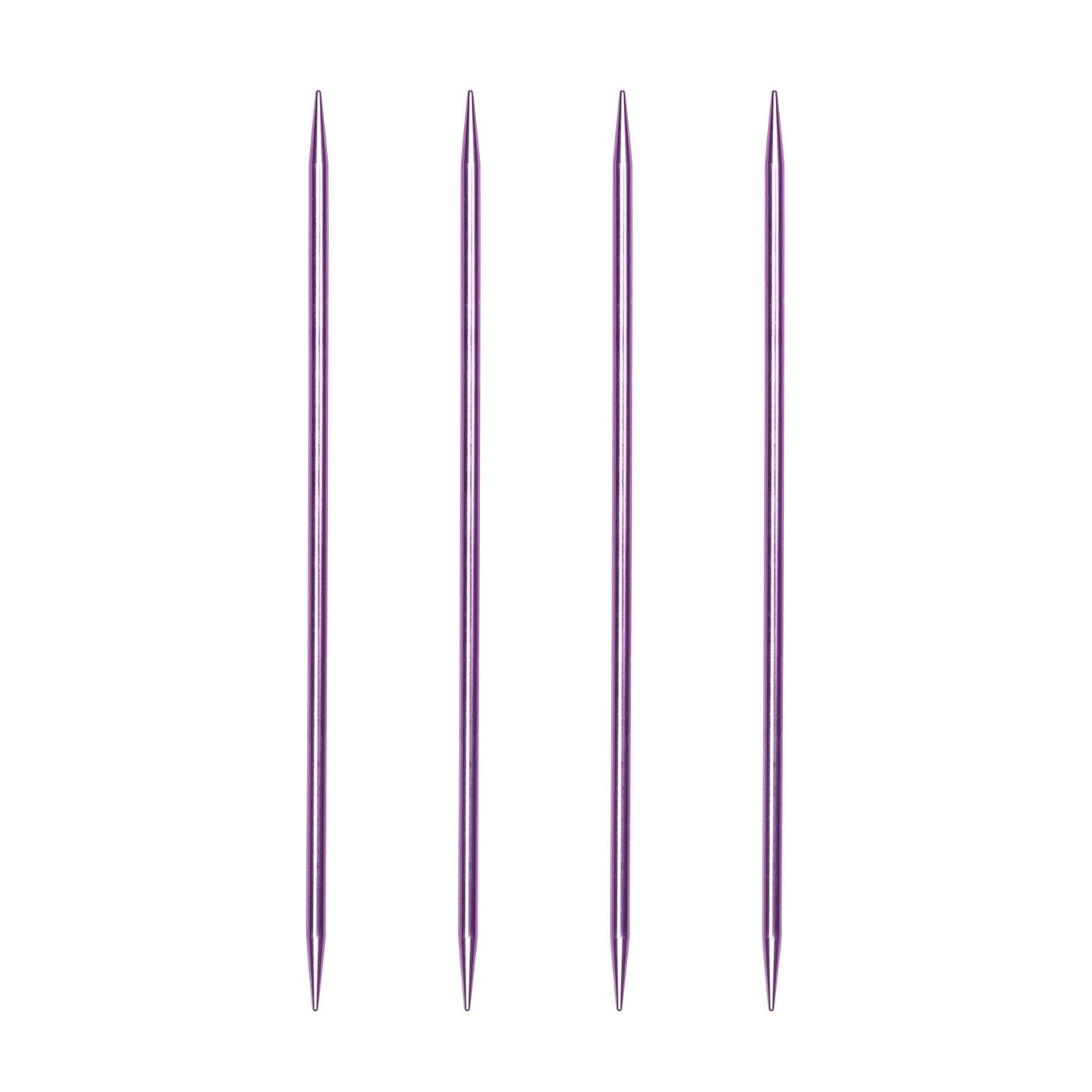 SB Silvalume 4 Pack, Double Point Knitting Needles