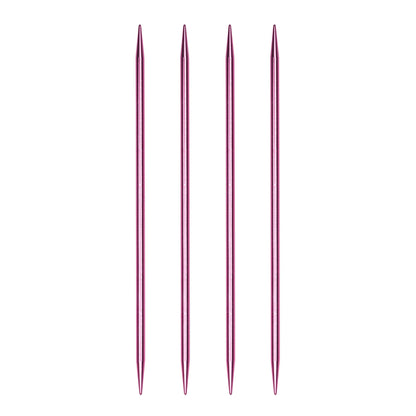 SB Silvalume 4 Pack, Double Point Knitting Needles